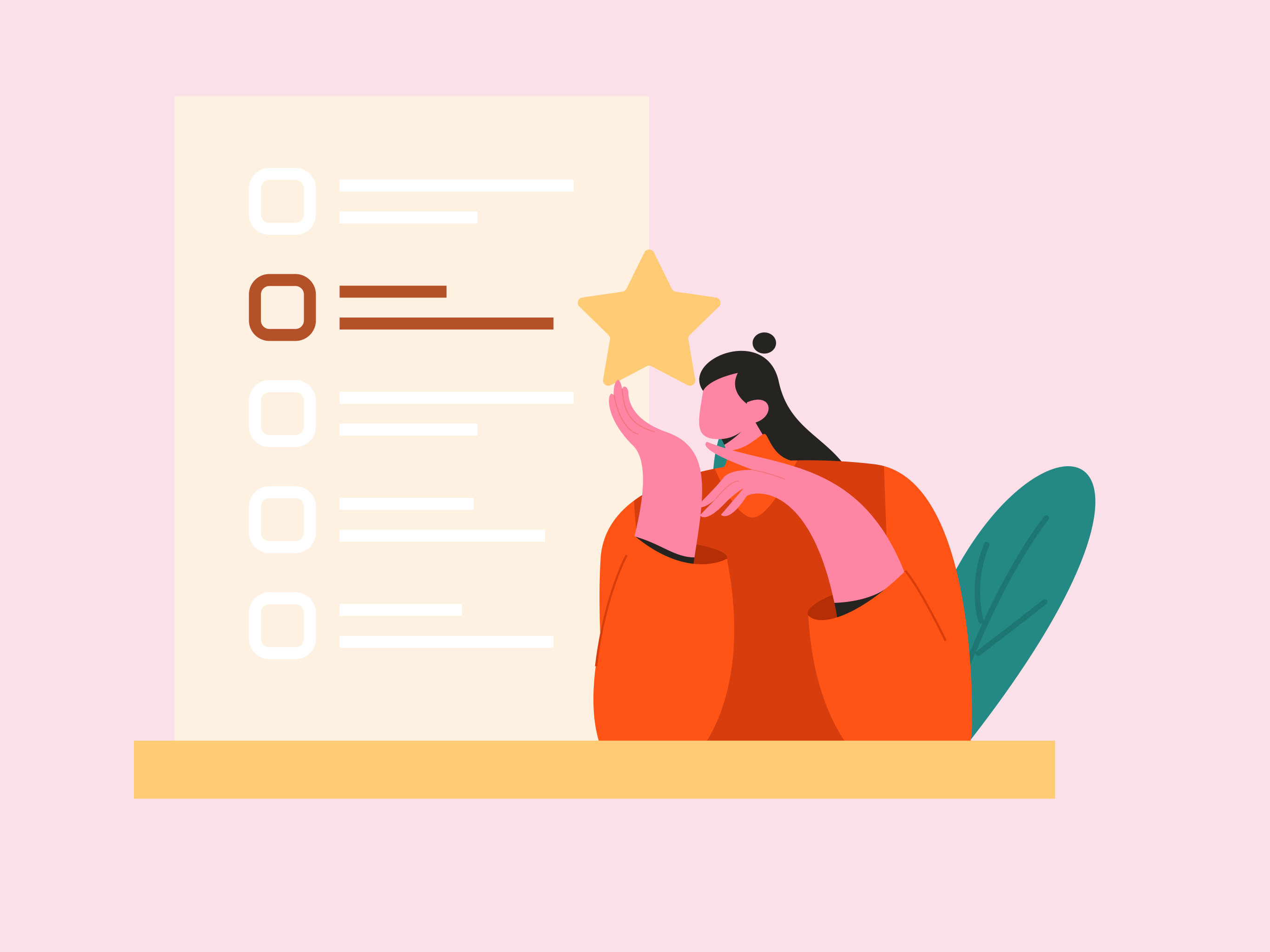 邀请好友进行问卷调查人物互联网背景矢量插