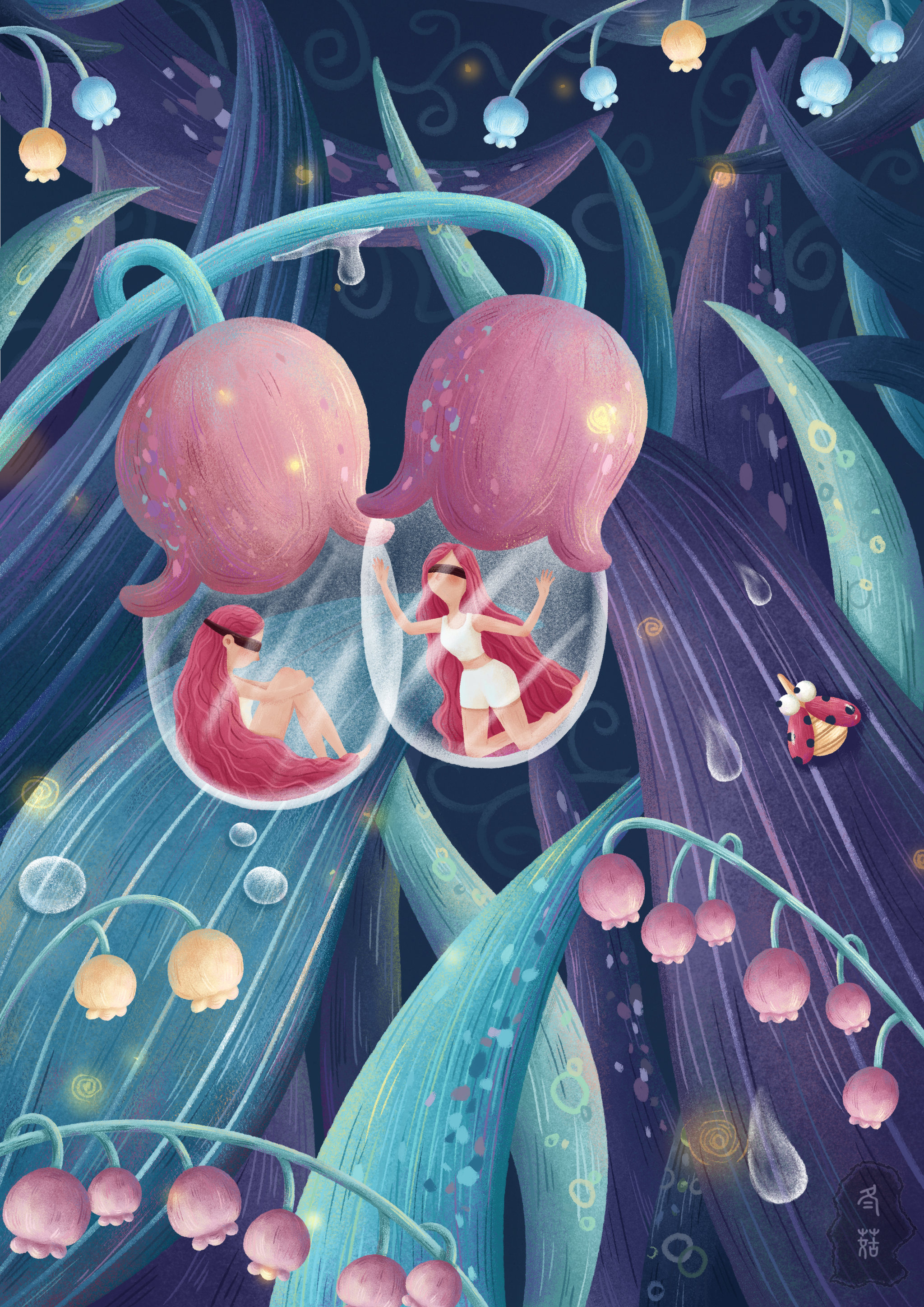 仲夏夜 插画  - 商业插画 |   上传时间: 2021-07-01 22:17 为ta点赞