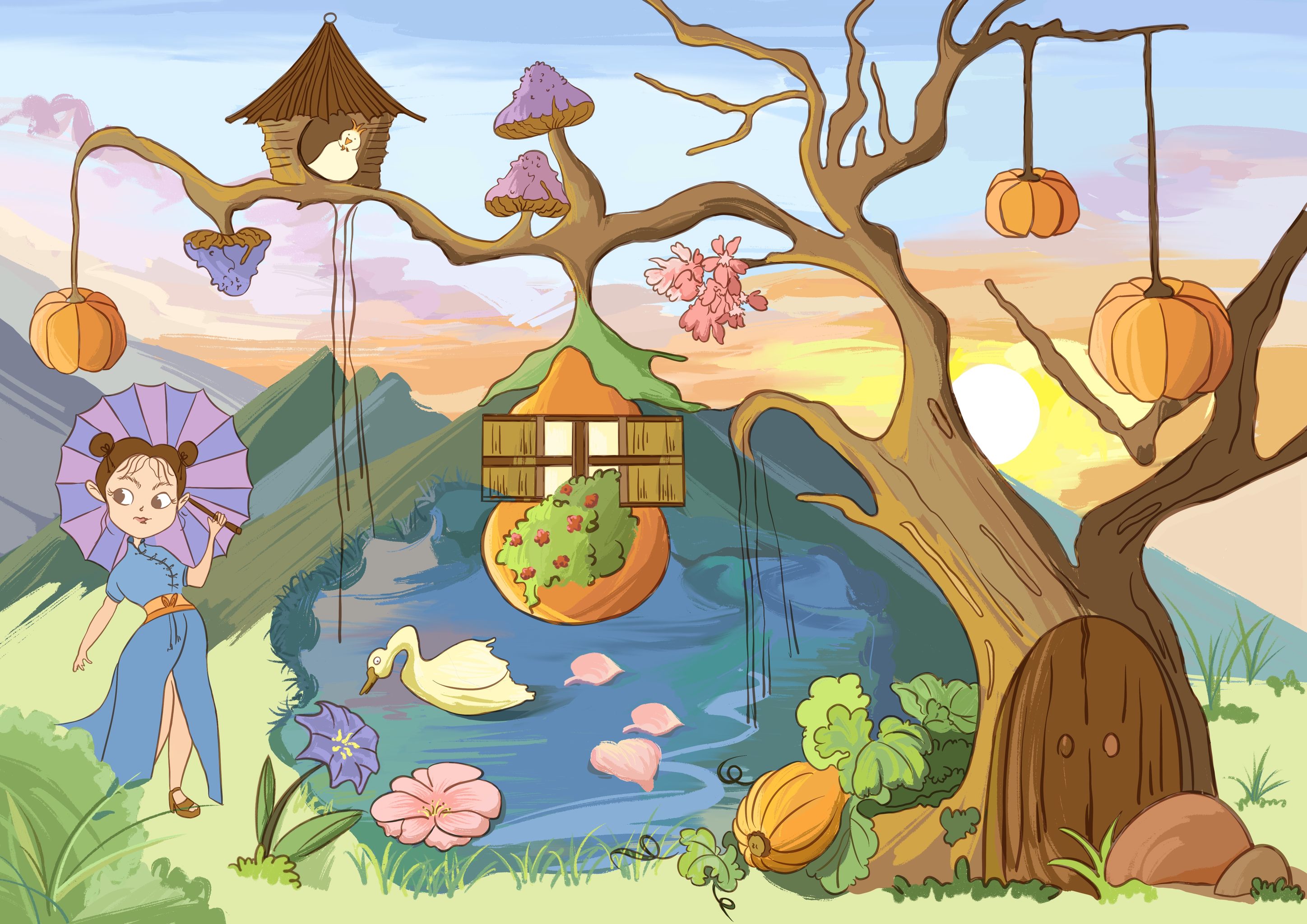 世外桃源 - agu - 原创作品 - 视觉中国(shijueme)