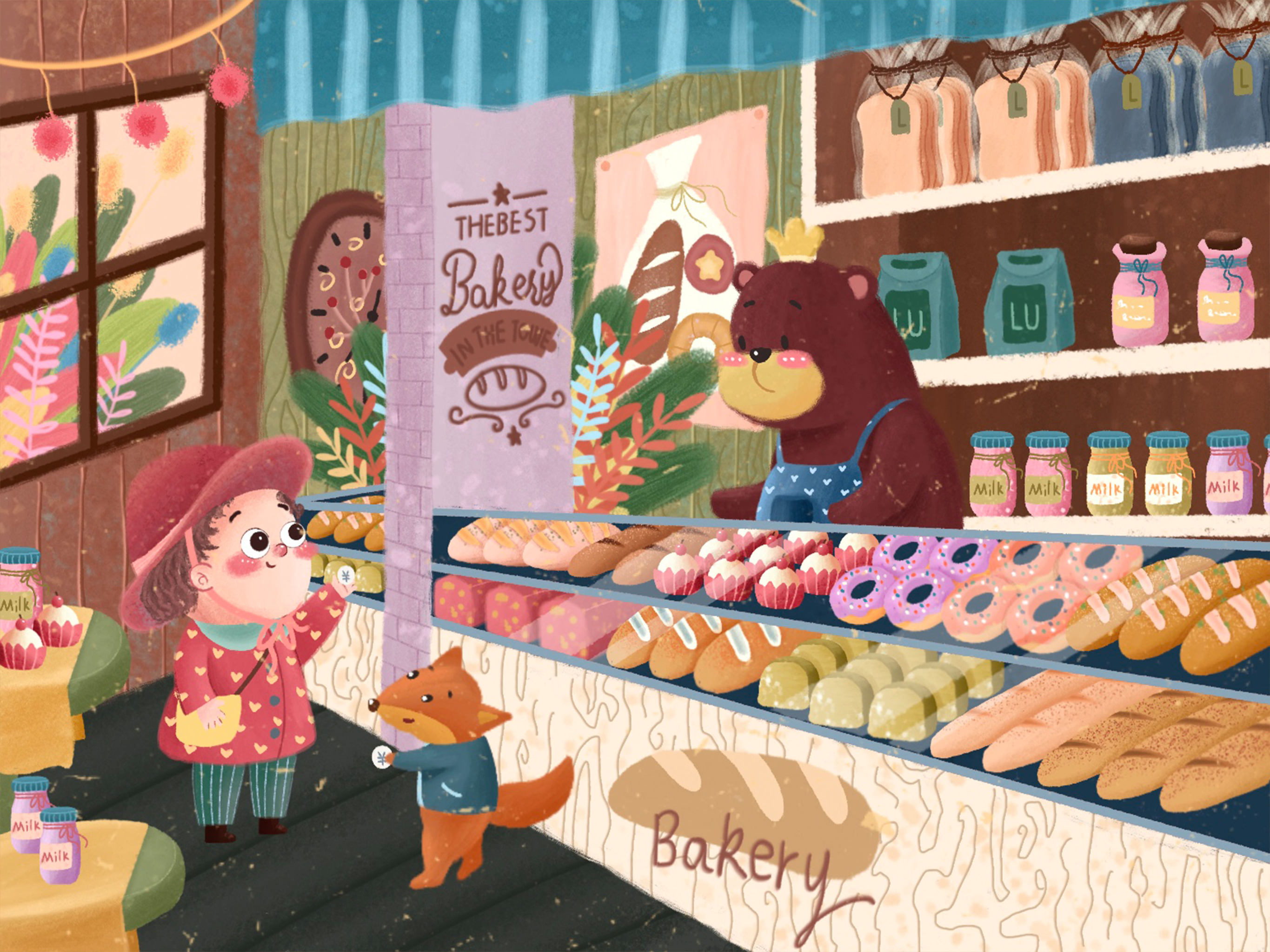 面包店 - vivi鹿一 - 原创作品 - 视觉中国(shijueme)