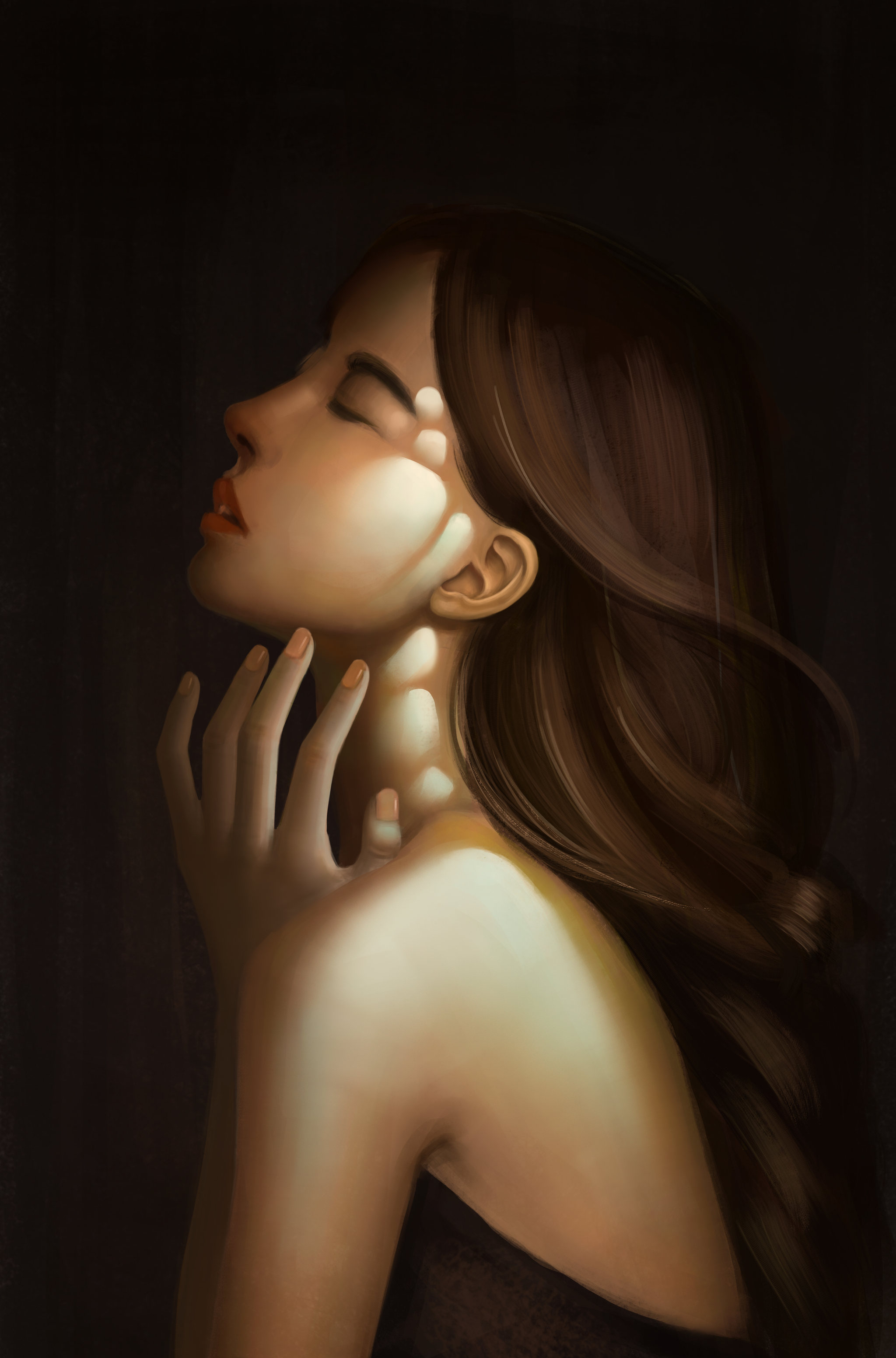 美女人物头像 - 殷十卌 - 原创作品 - 视觉中国(shijueme)