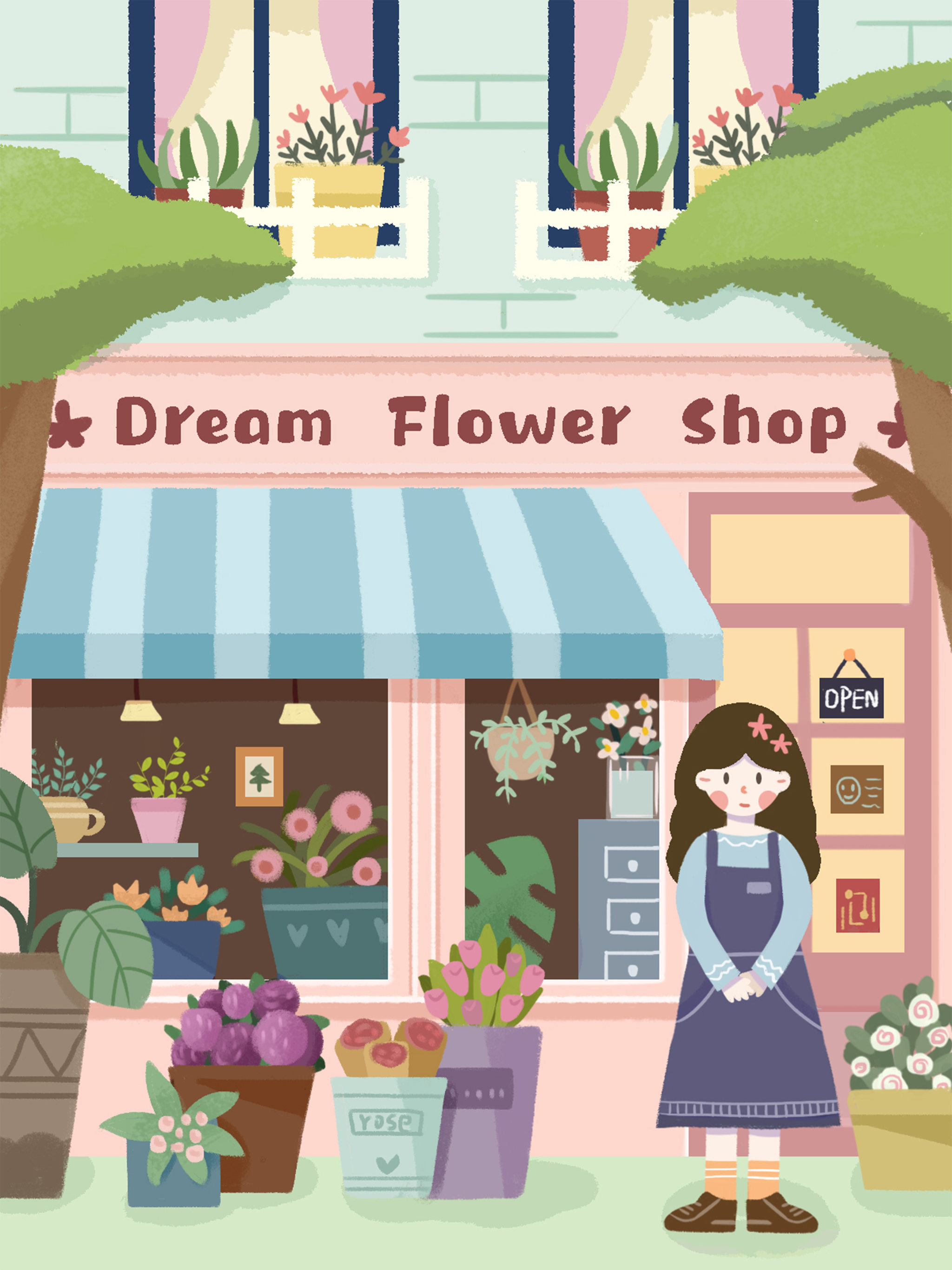 梦想小店之花店