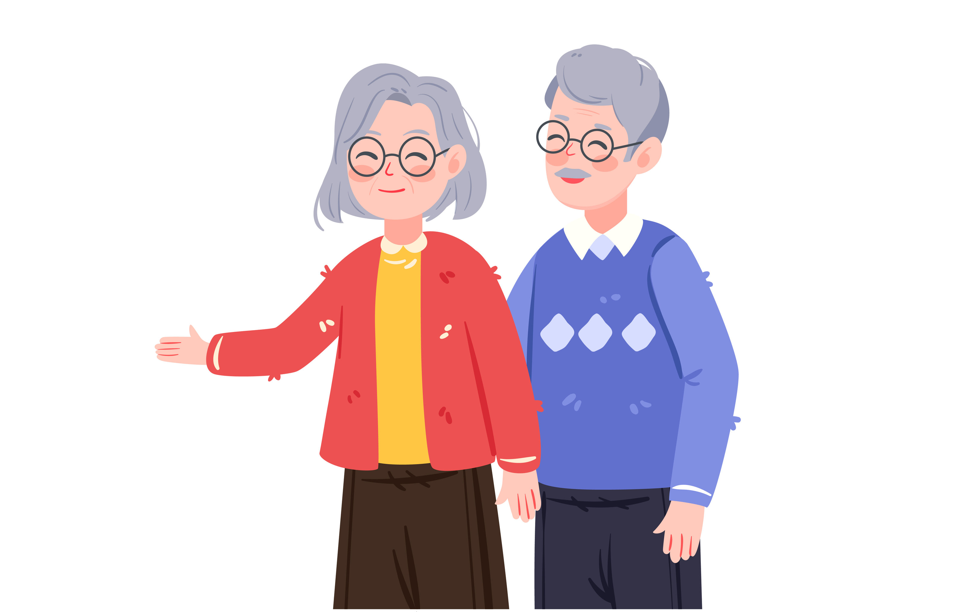 一家人健康险保险插画家庭安全守护保障海报