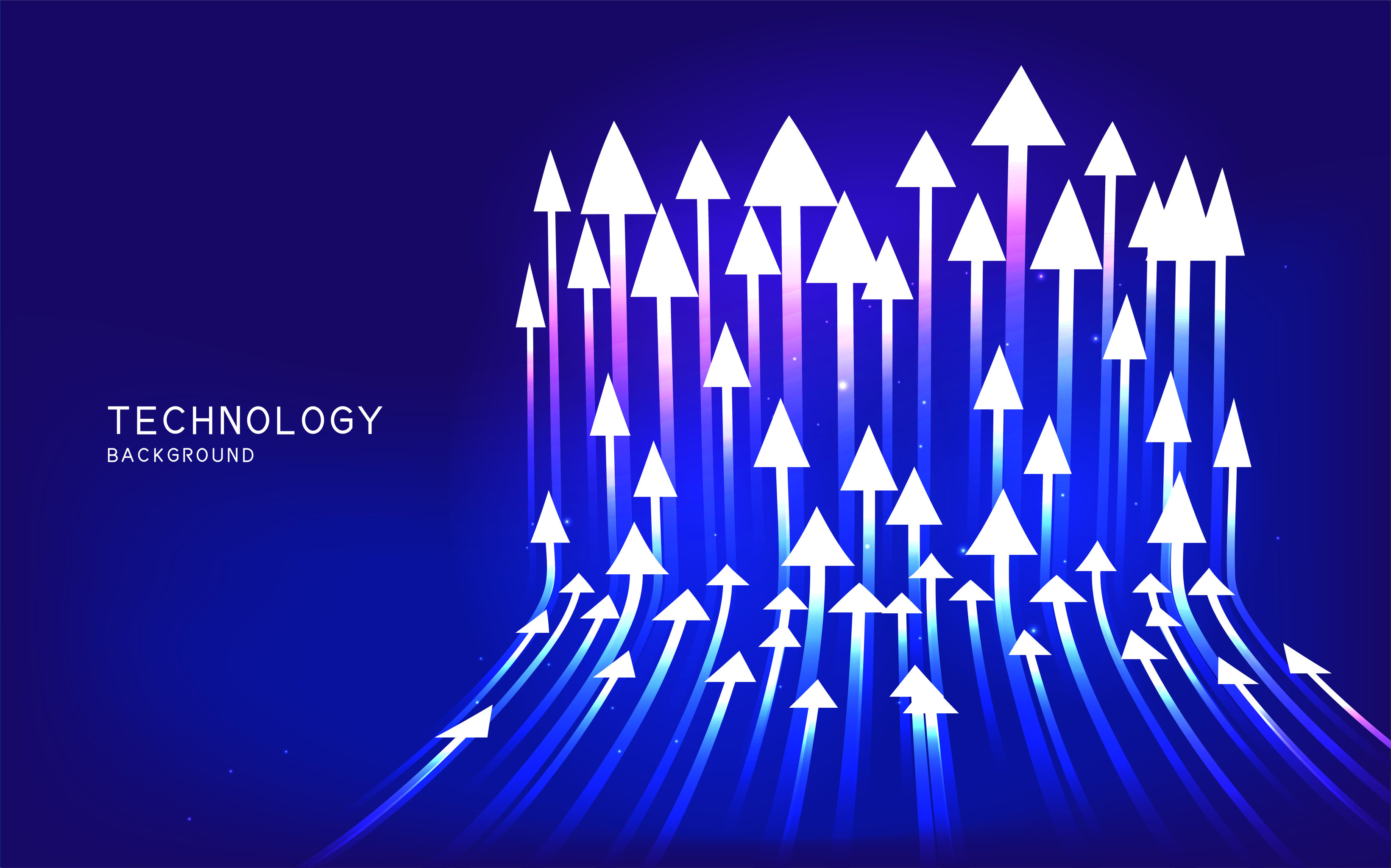 高科技未来感科技抽象技术光线光纤风格背景 - 熊伍_ - 原创作品 - 视