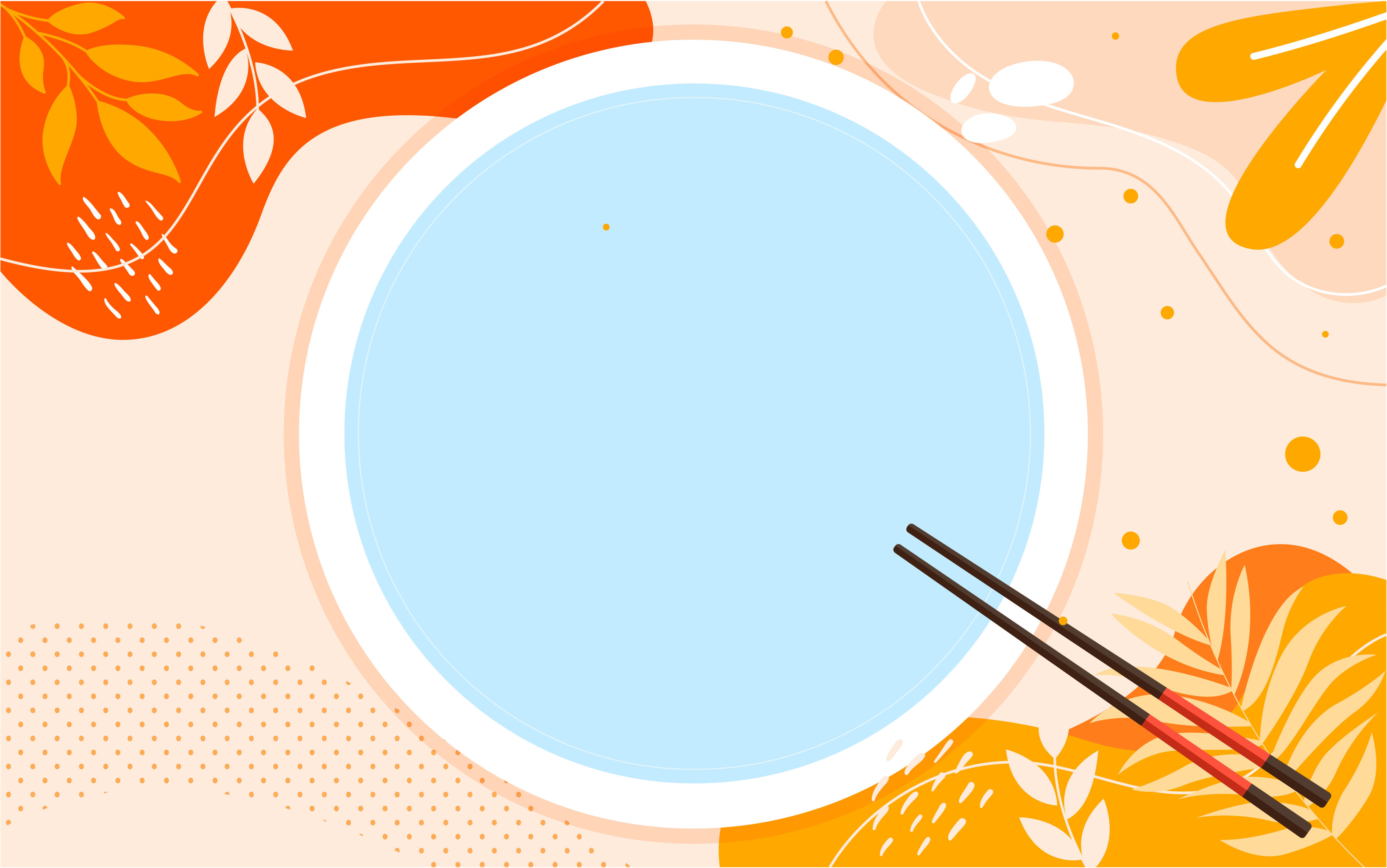 传统节日中秋节美食插画大闸蟹聚餐团圆海报