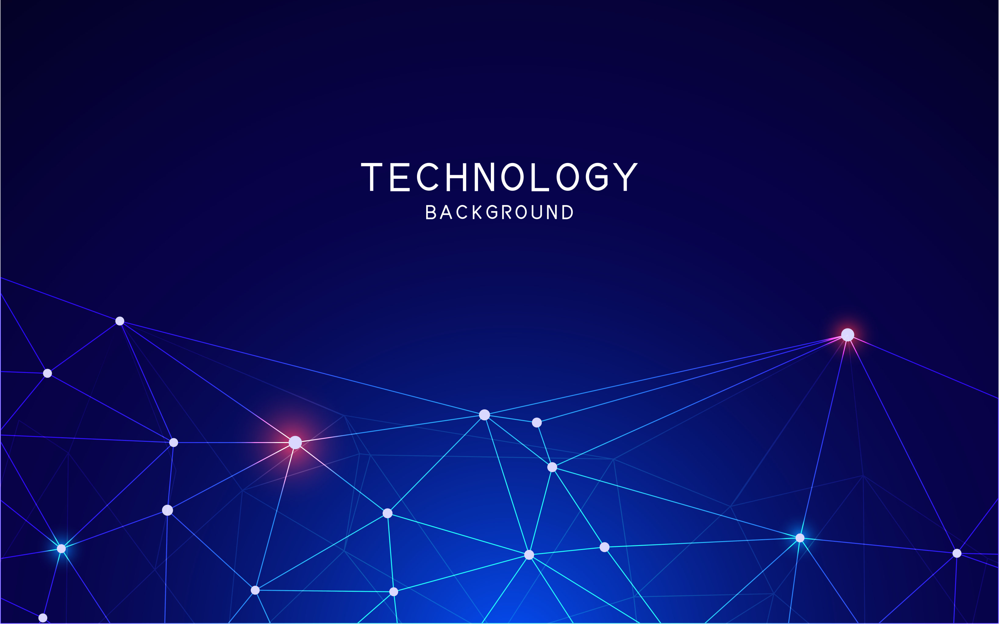 高科技未来感科技抽象技术线性网状风格背景