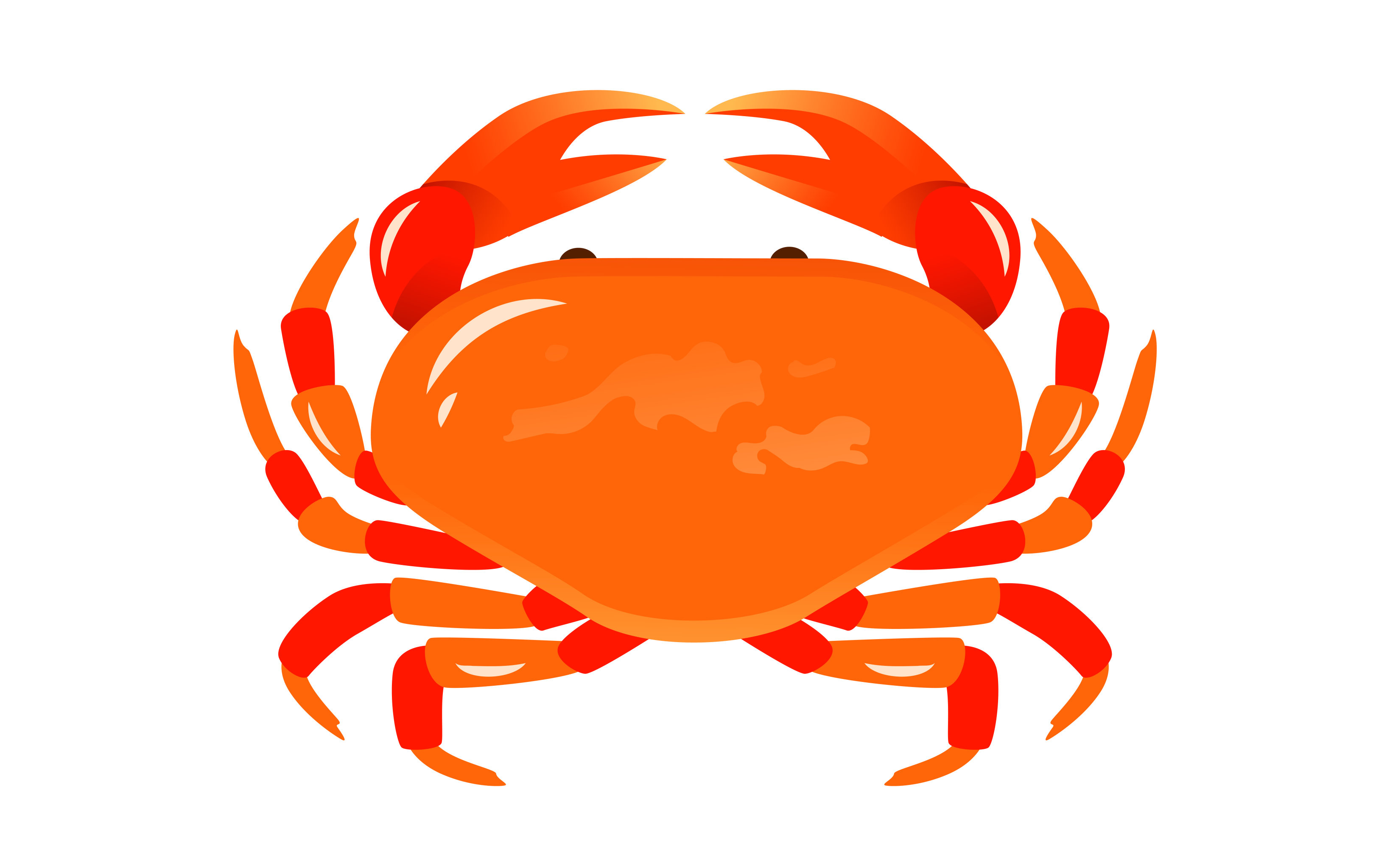 传统节日中秋节美食插画大闸蟹聚餐团圆海报