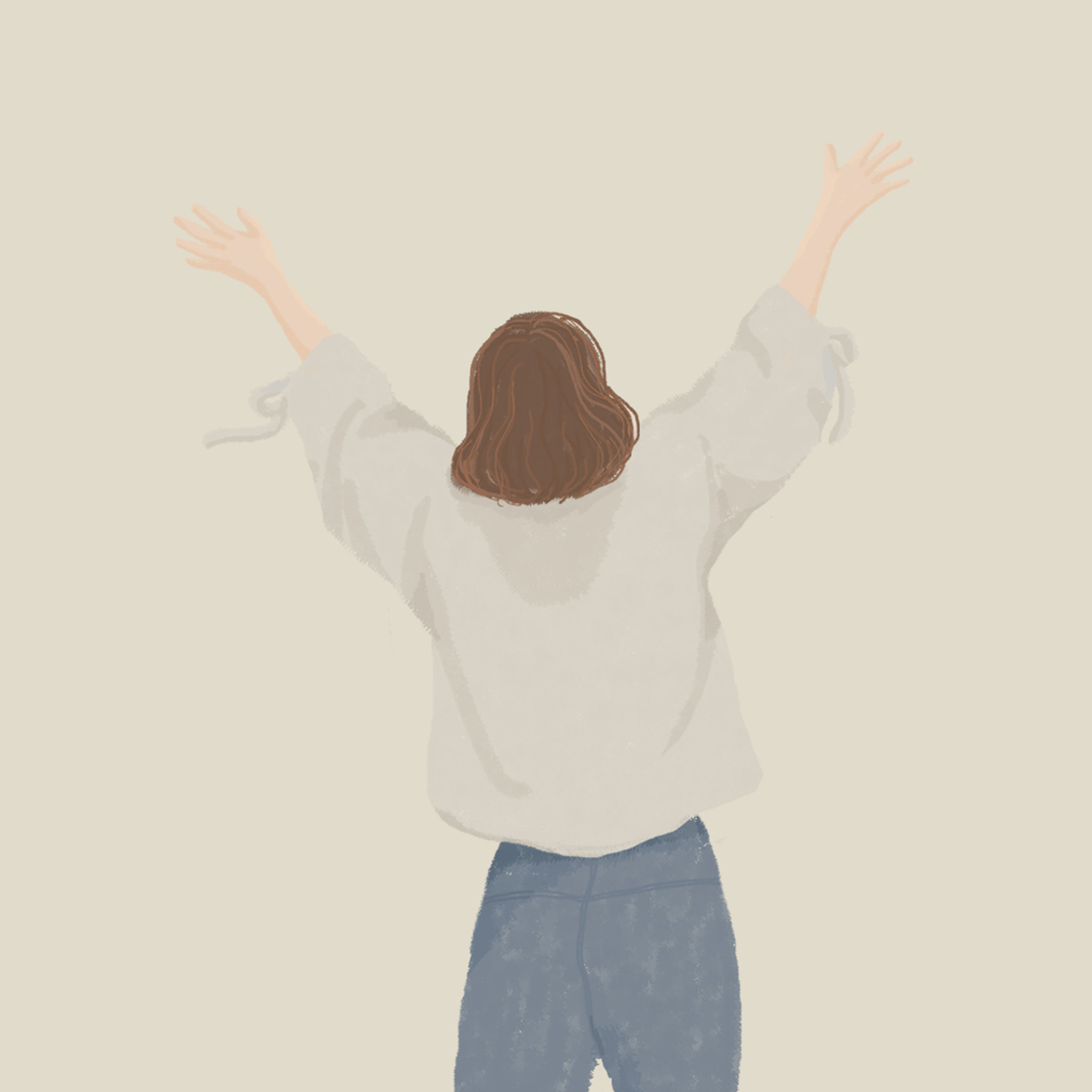 背影系列——拥抱未来