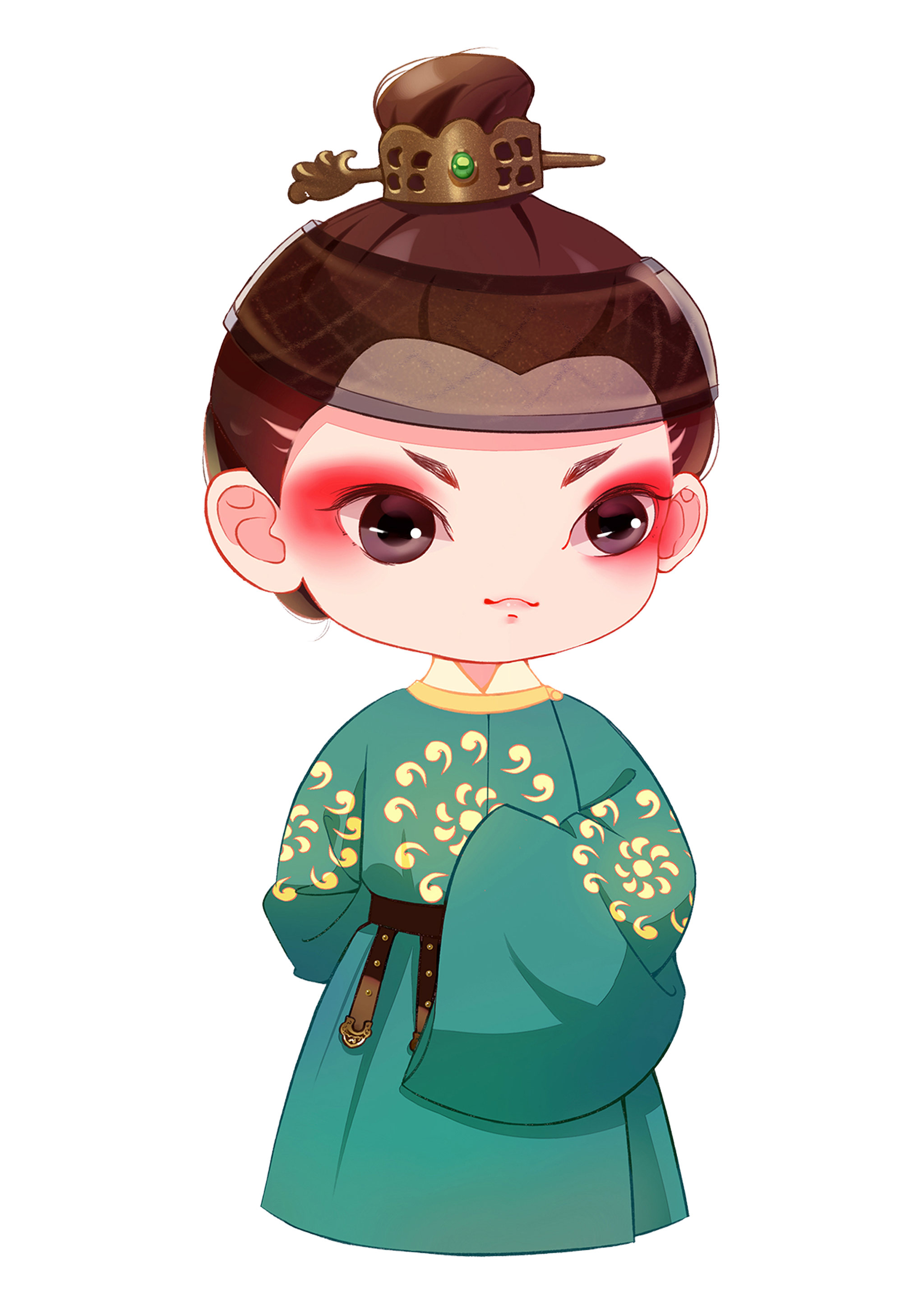 q版古风小姐姐 - 188****4063 - 原创作品 - 视觉中国(shijueme)