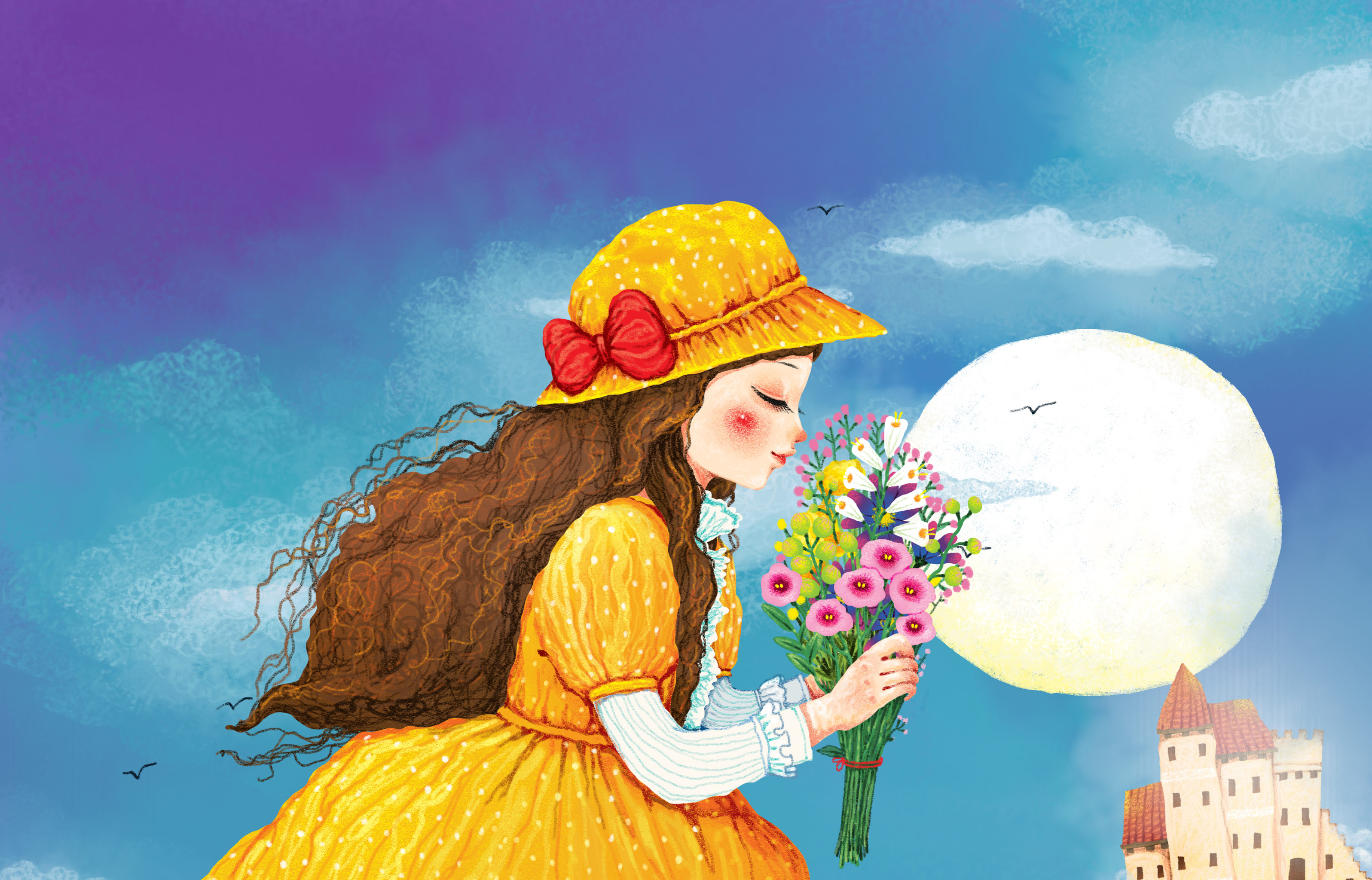 青春时尚唯美人物组图共3000幅花前月下闻花香