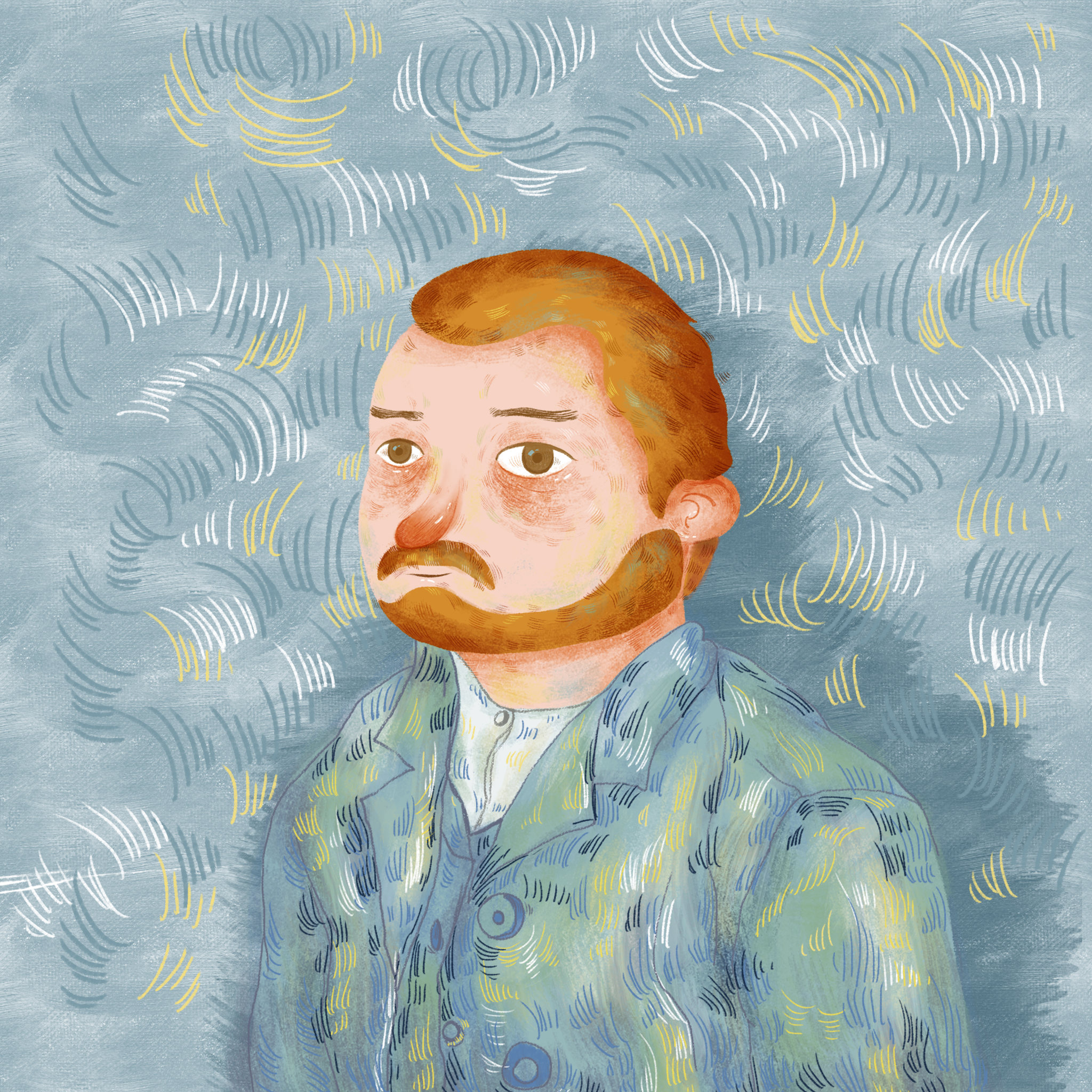 梵高- le楽楽le - 原创作品 - 视觉中国(shijueme)