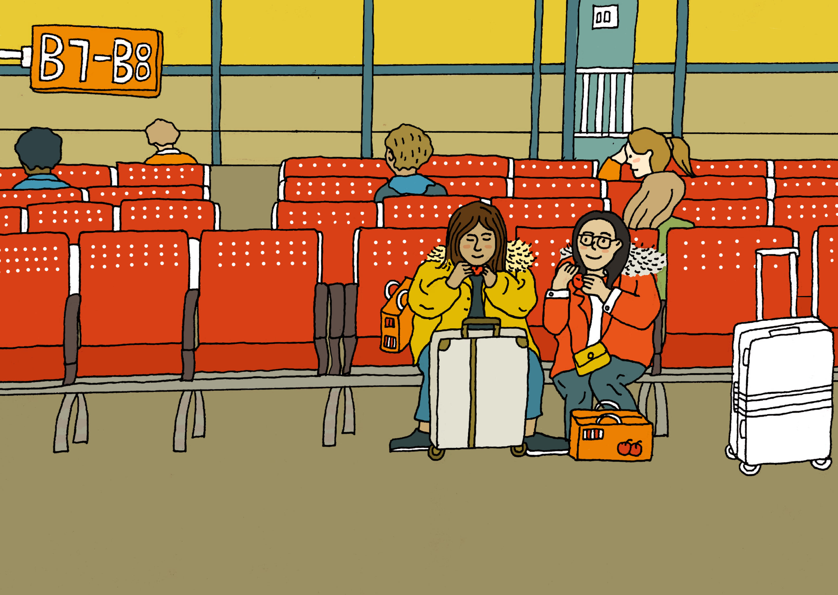 候车 插画  - 商业插画 |   上传时间: 2019-04-03 11:40 为ta点赞