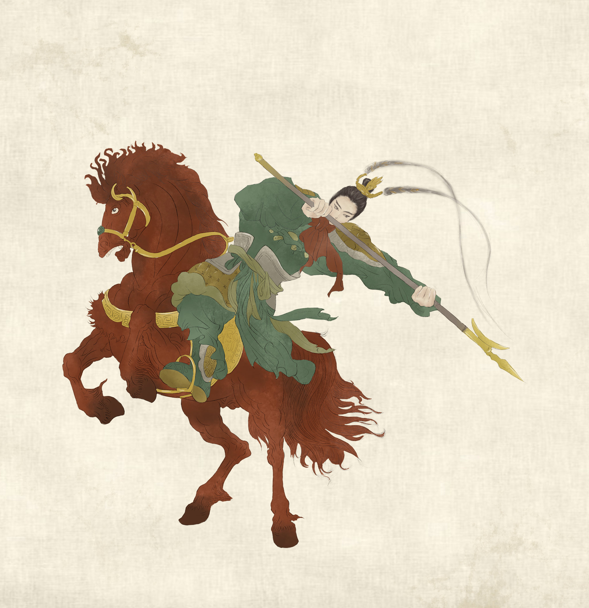 三英战吕布吕布