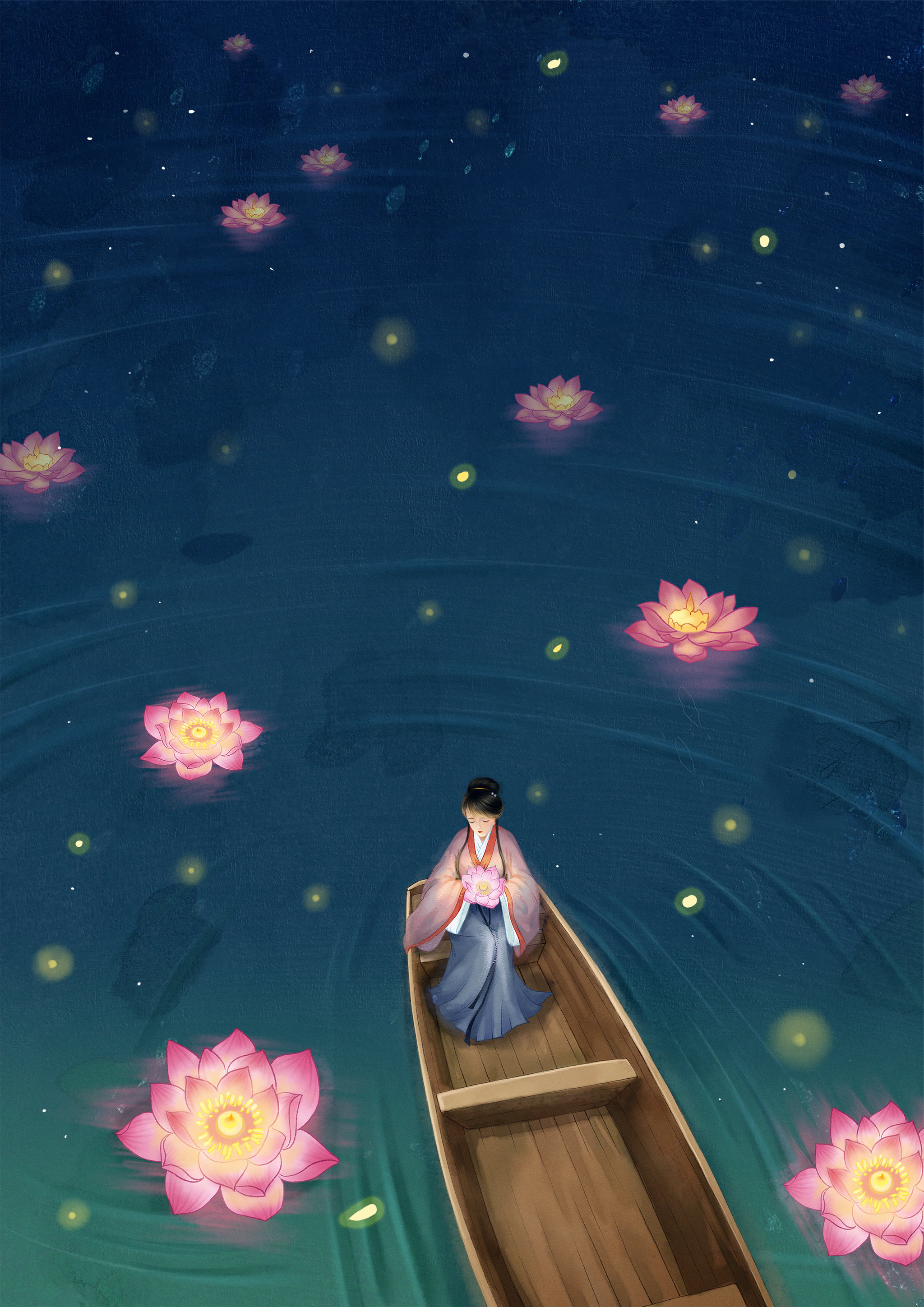 中元节 - 凤兮 - 原创作品 - 视觉中国(shijueme)