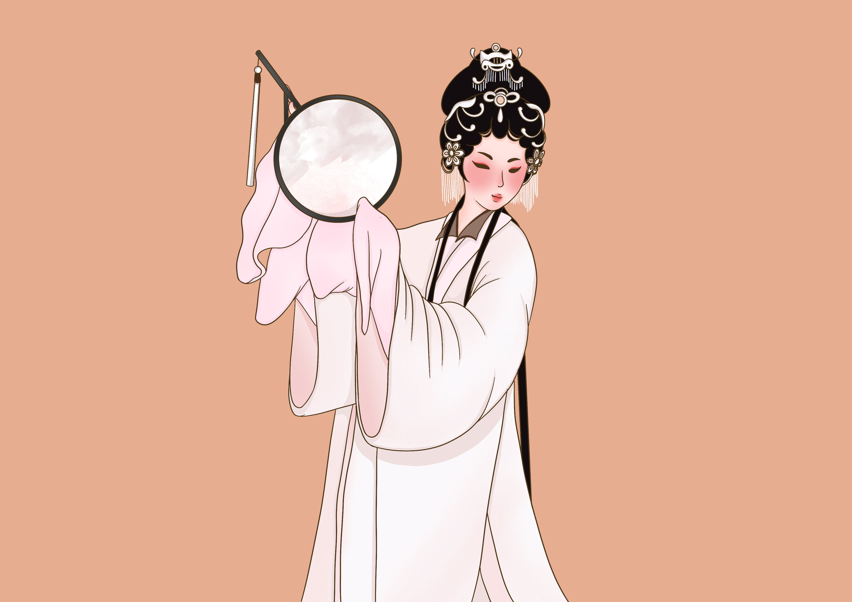 戏曲人物 白蛇传 白素贞 青衣 花旦