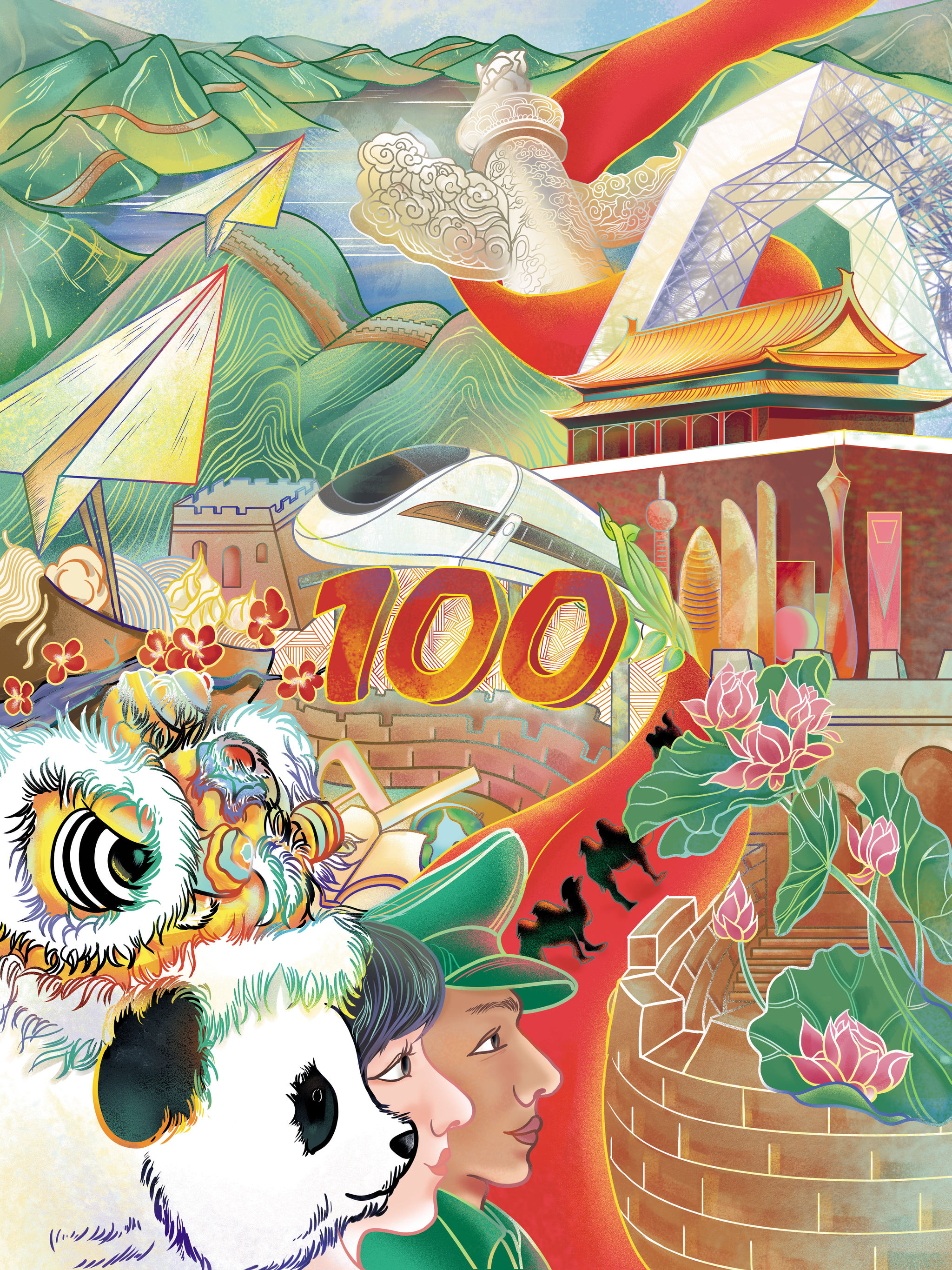 庆祝建党100周年