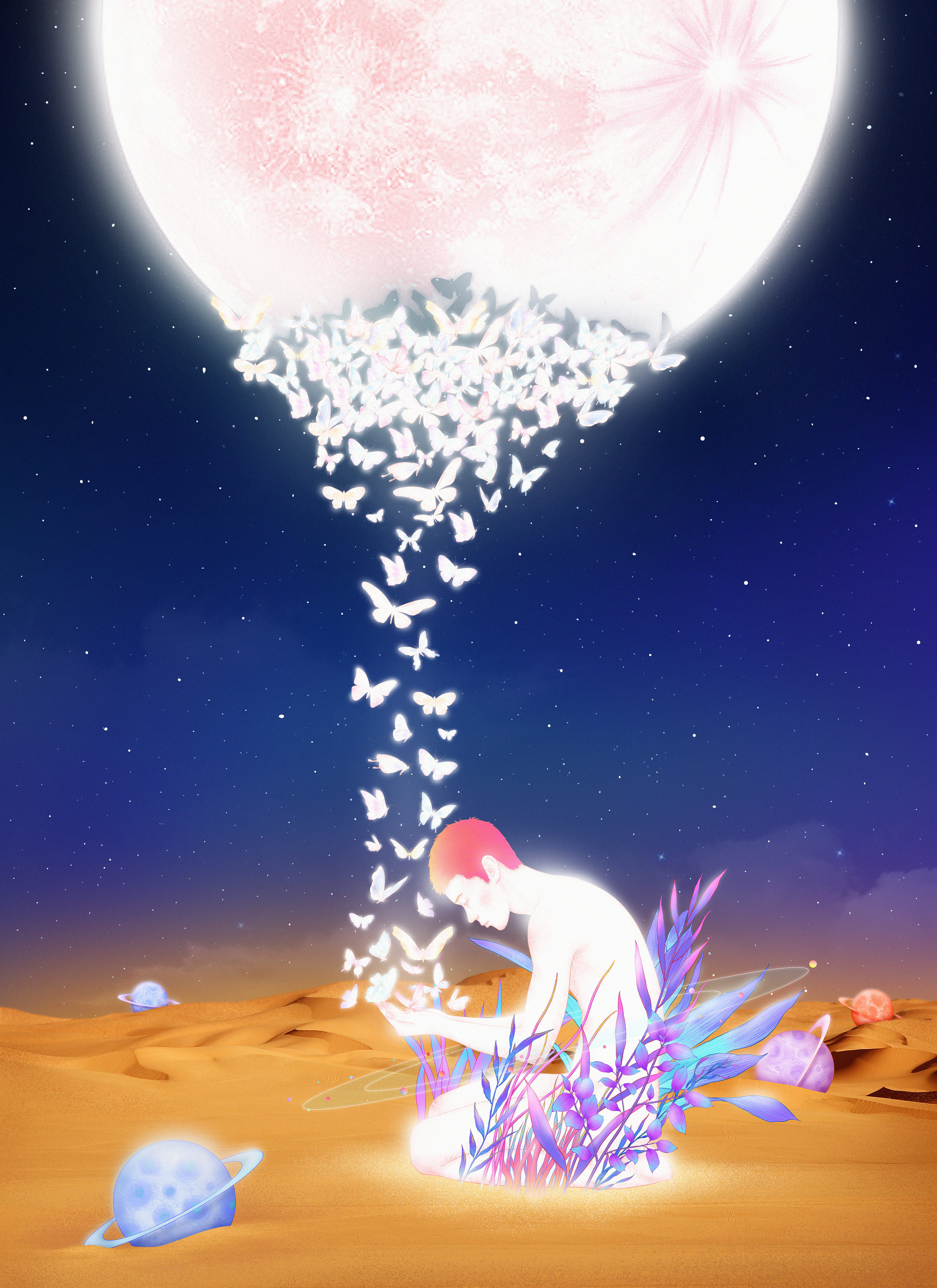 《繁花落梦》 - 南国夏 - 原创作品 - 视觉中国(shijueme)