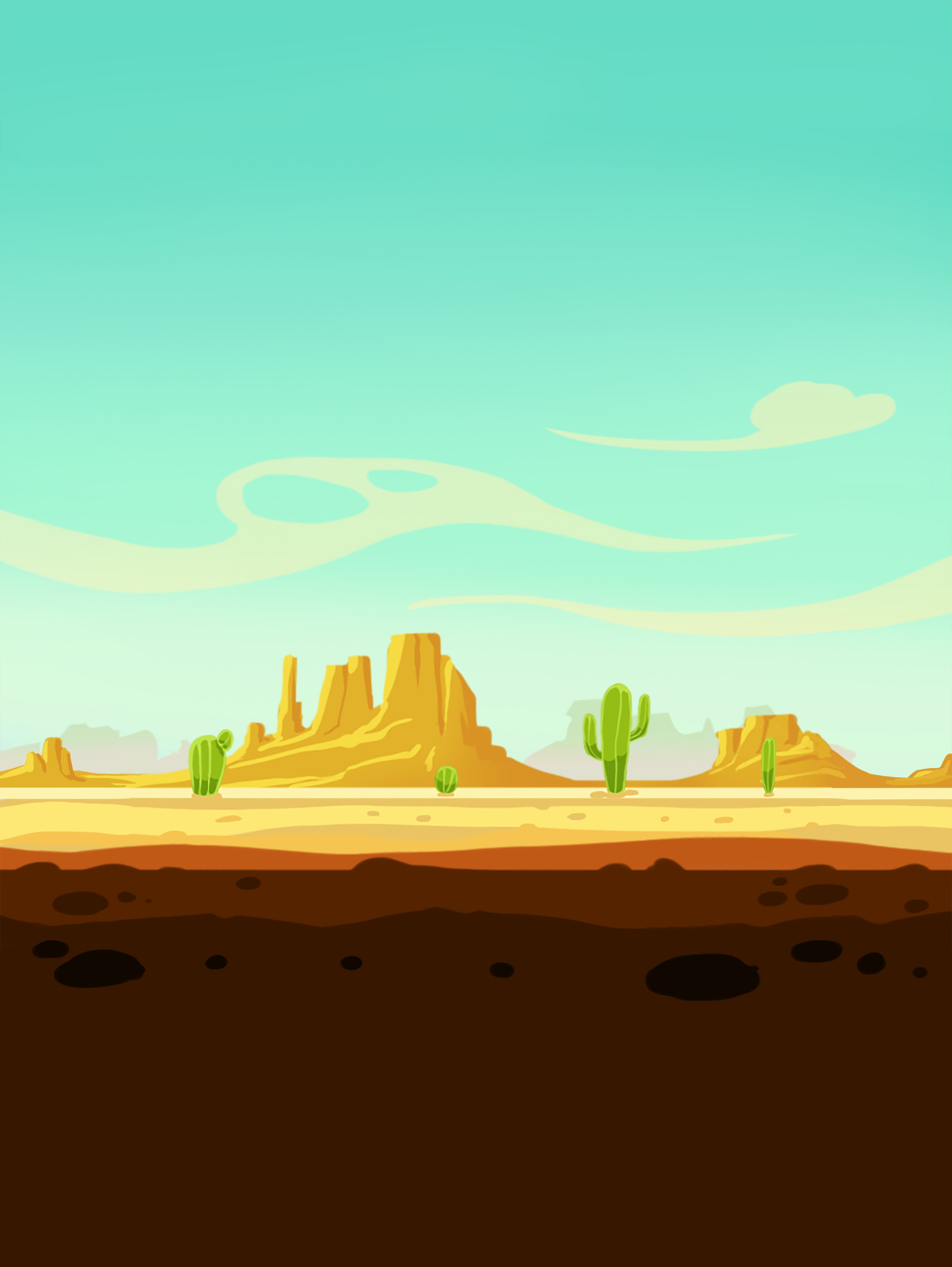 西部世界荒漠沙漠场景