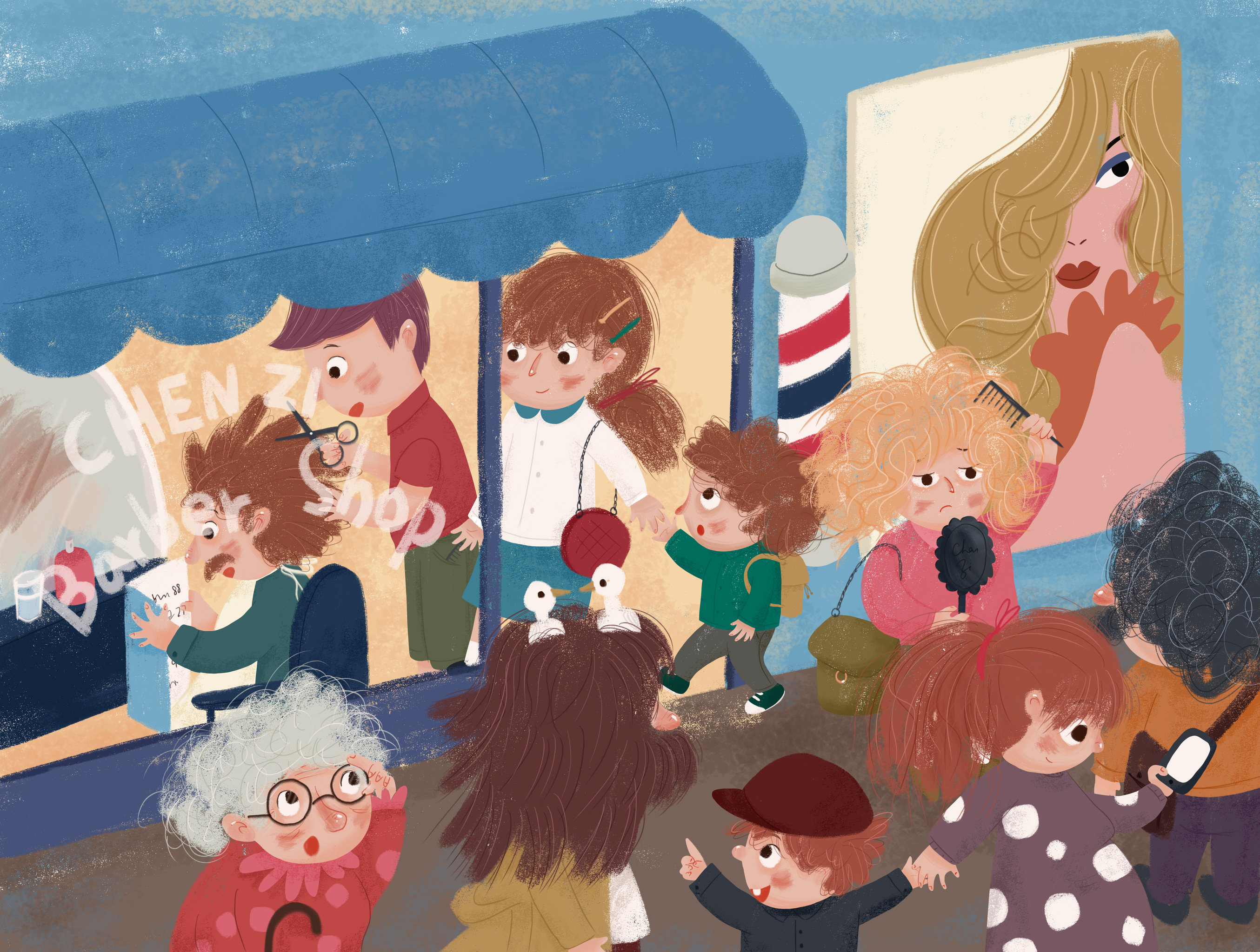 理发店 插画  - 商业插画 |   上传时间: 2020-02-22 22:00 为ta点赞