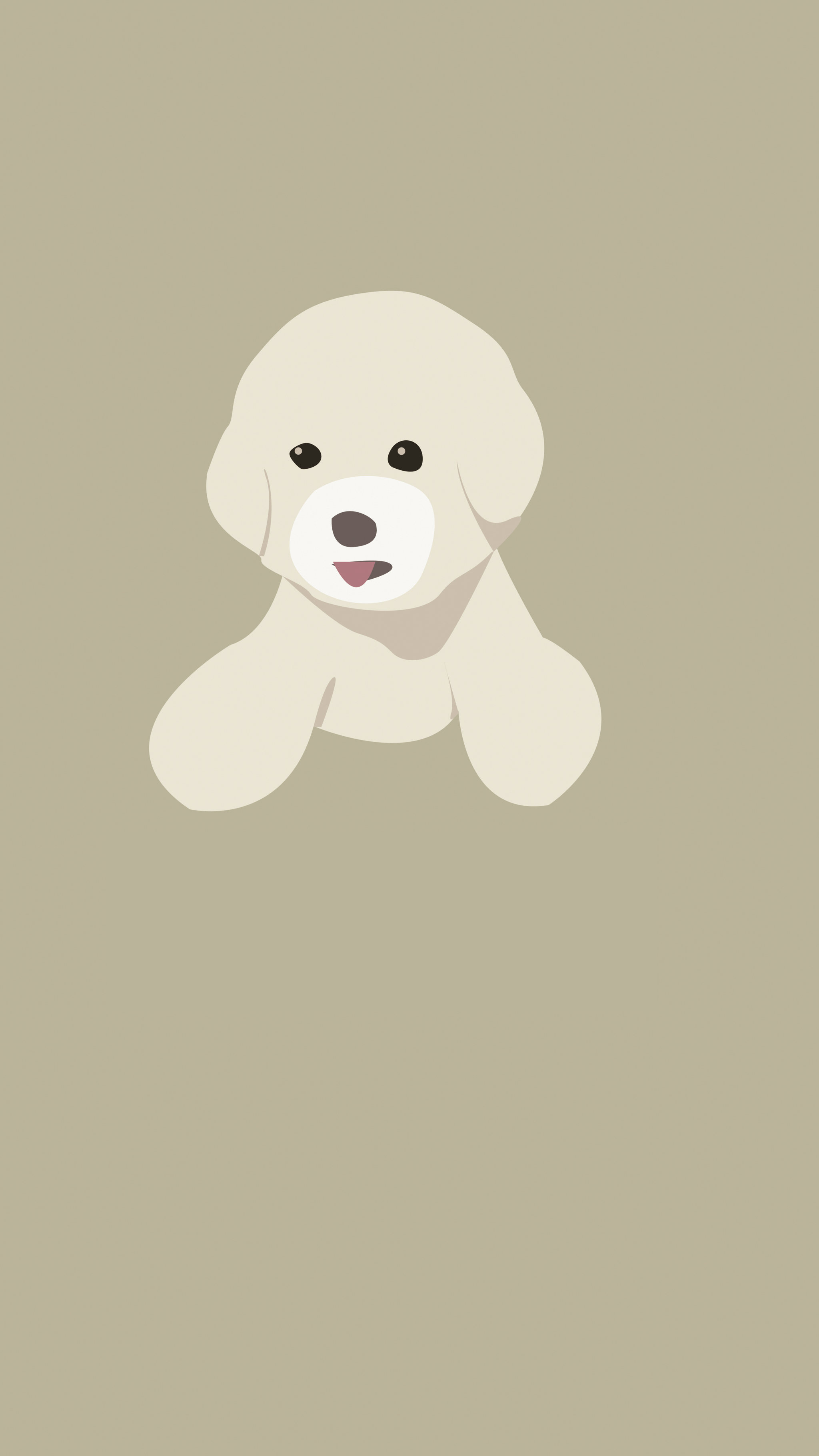 狗宠物小狗壁纸可爱卡通头像犬插画