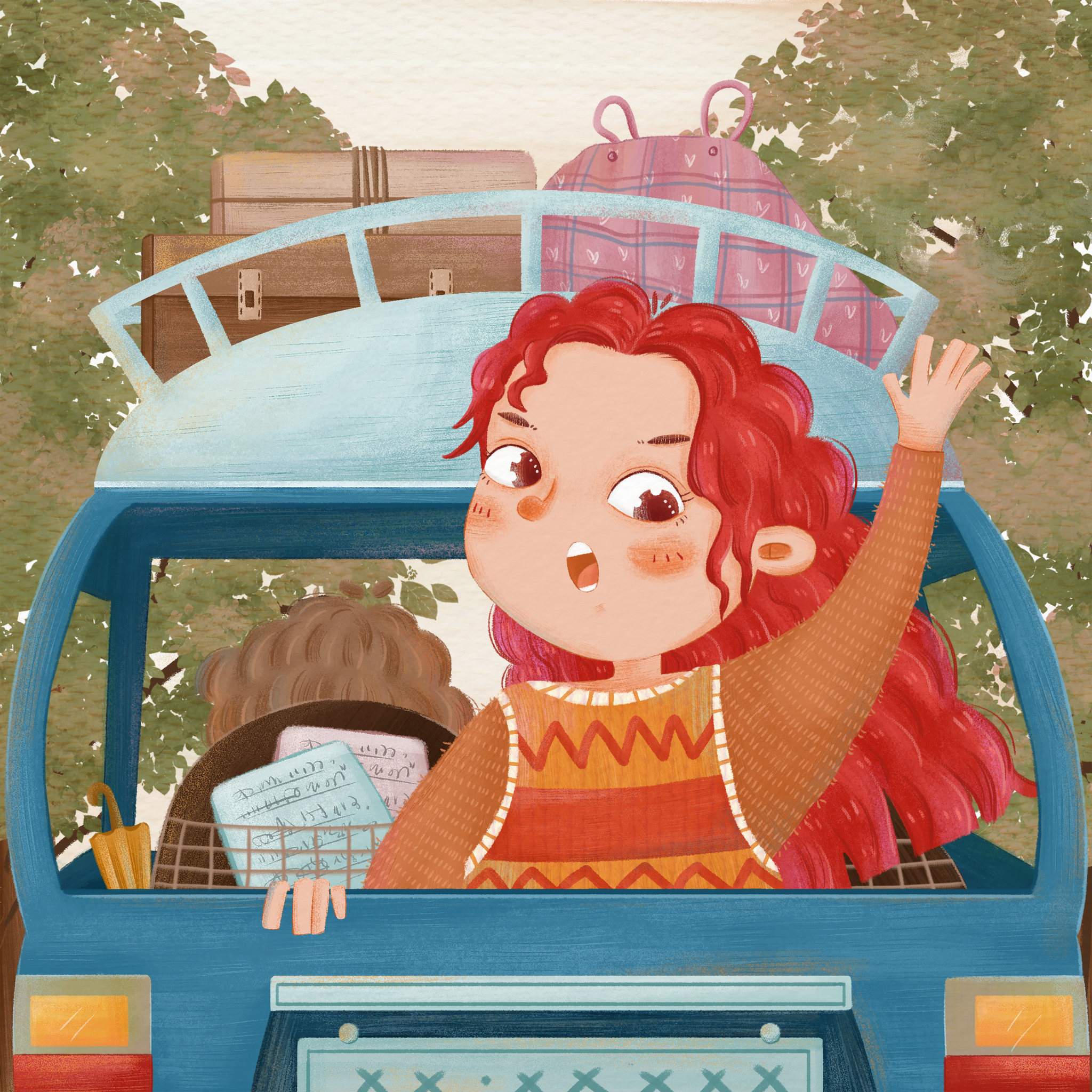 挥手告别 - 何小慧 - 原创作品 - 视觉中国(shijueme)