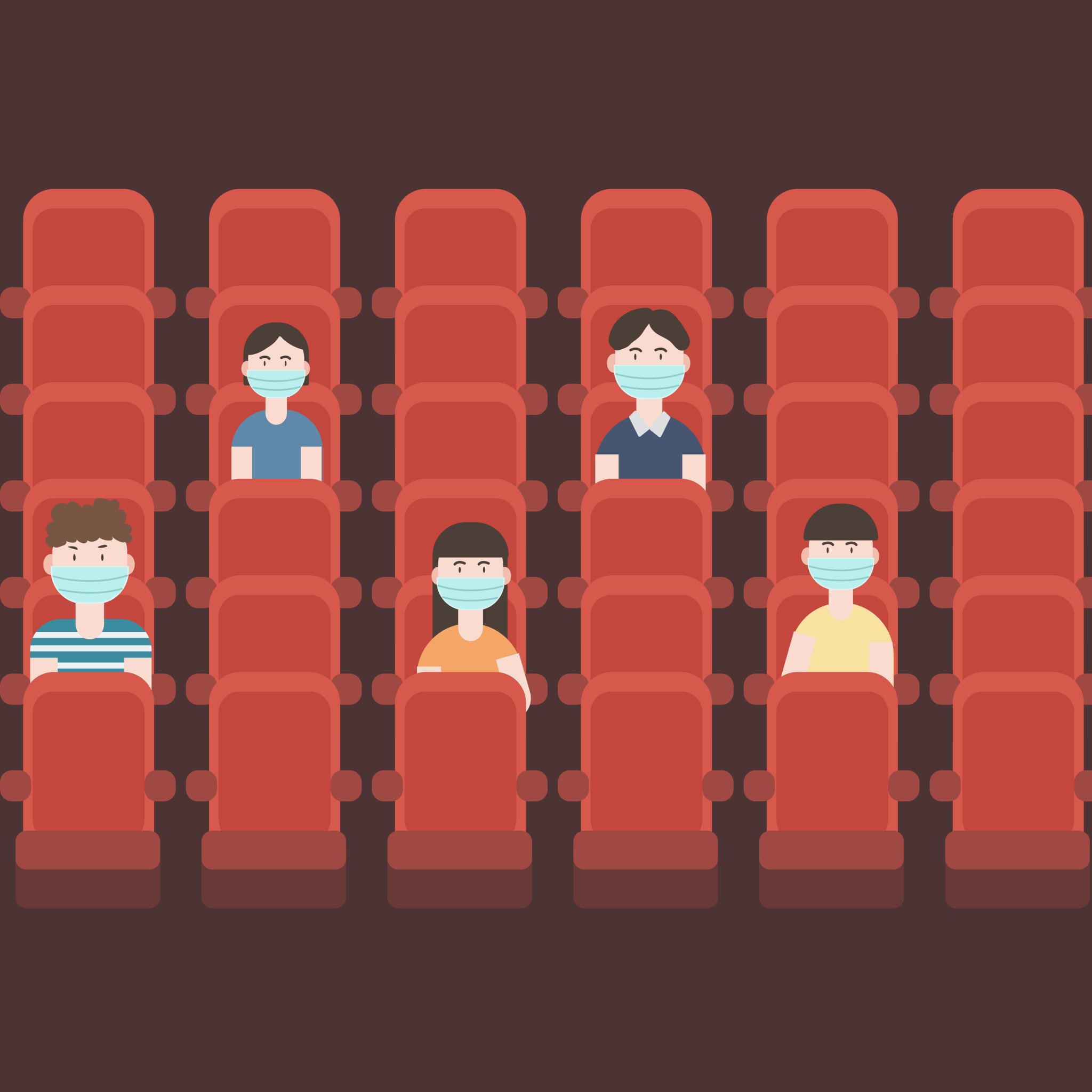 电影院隔座售票