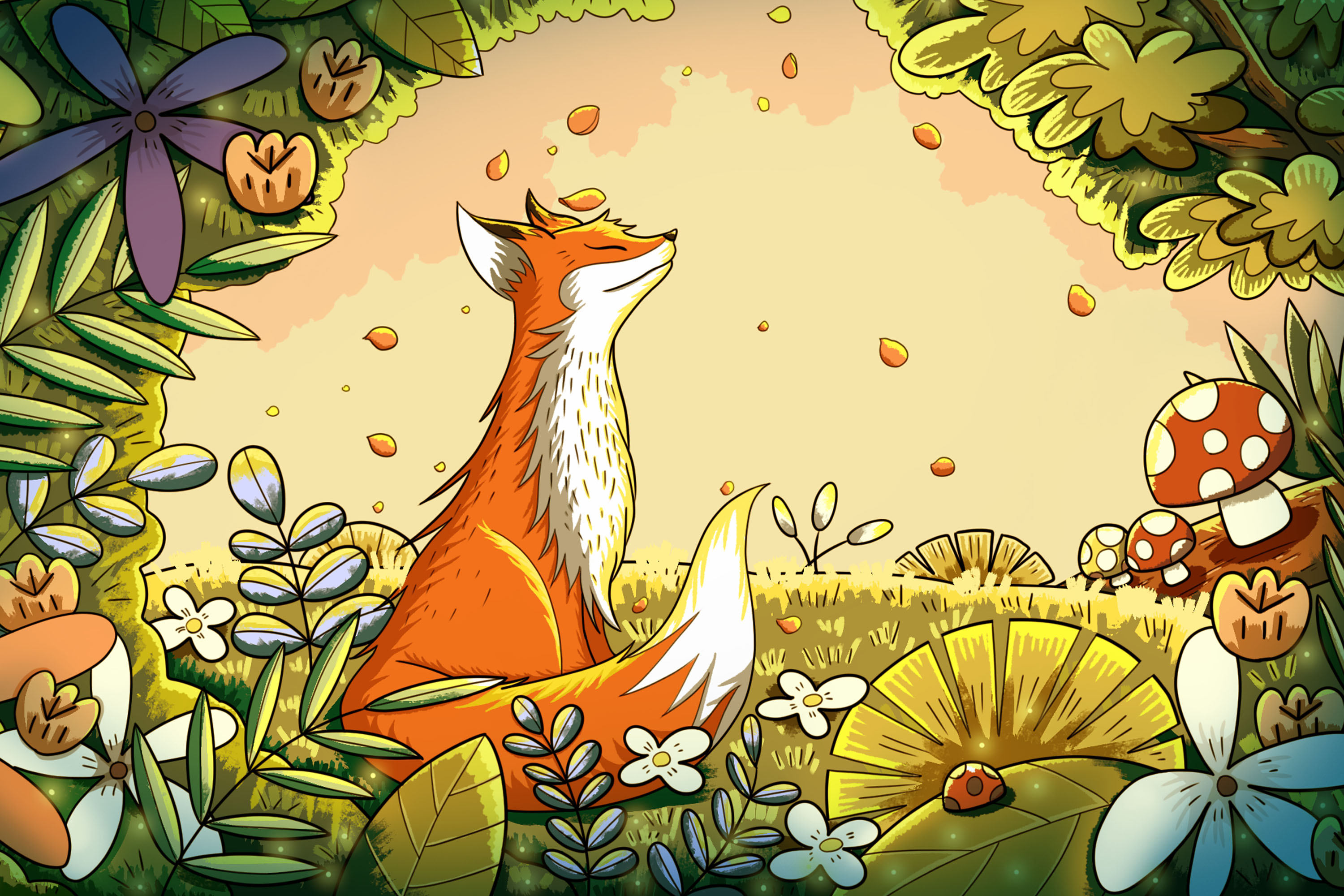 火狐狸之森 - wenqi文奇 - 原创作品 - 视觉中国(shijueme)