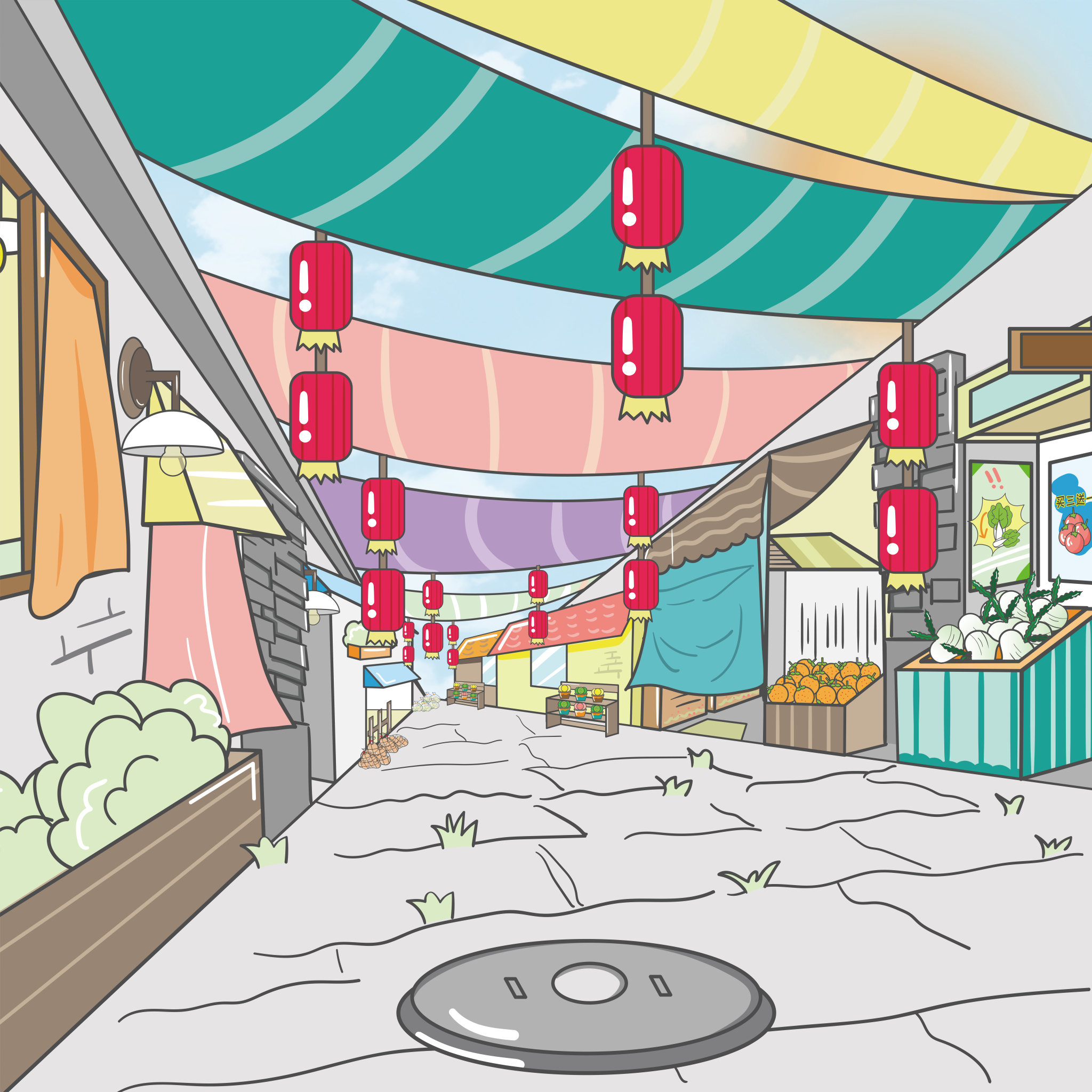 集市 插画  - 商业插画 |   上传时间: 2021-08-31 09:52 为ta点赞