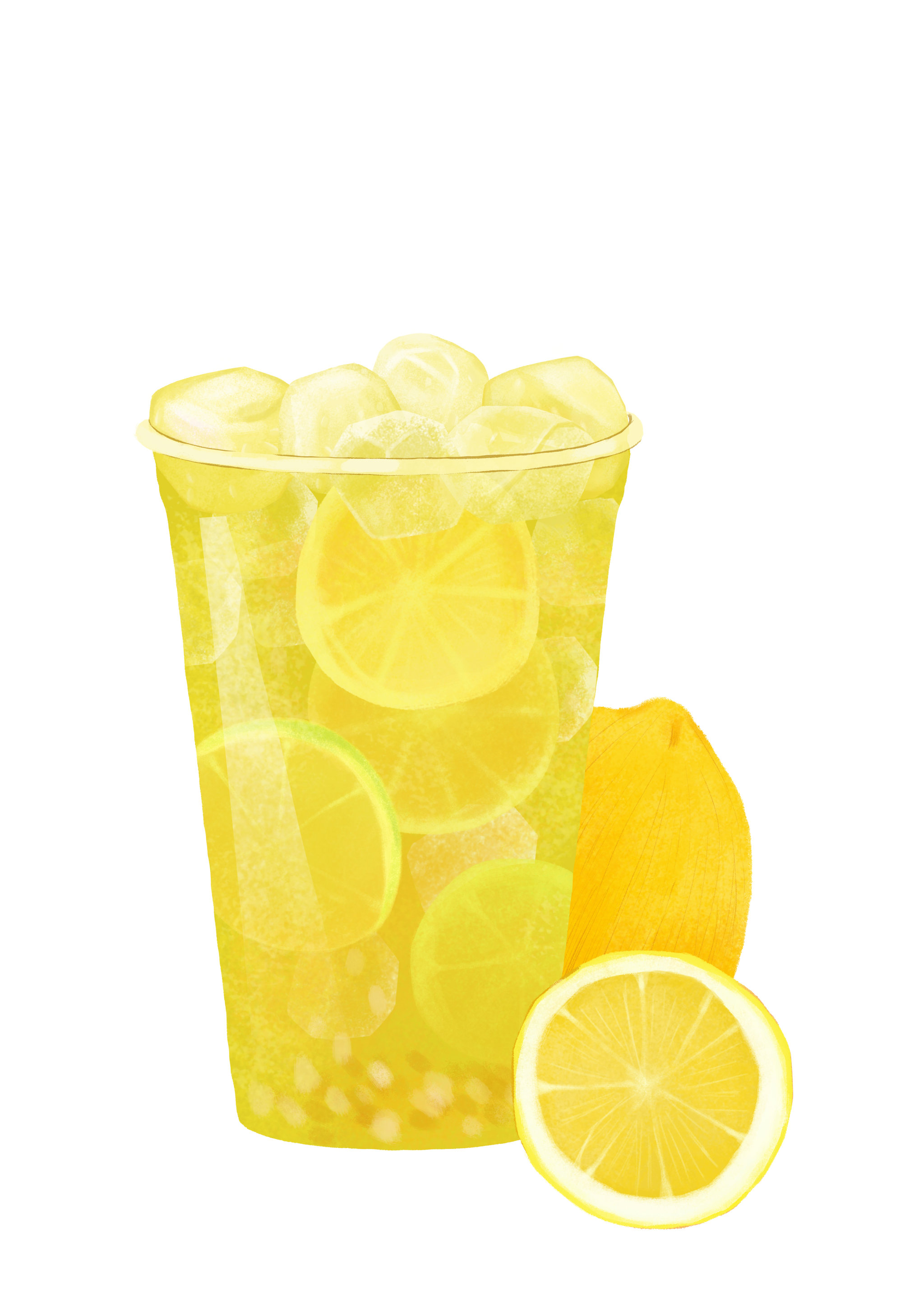 柠檬茶 - 多糖 - 原创作品 - 视觉中国(shijueme)