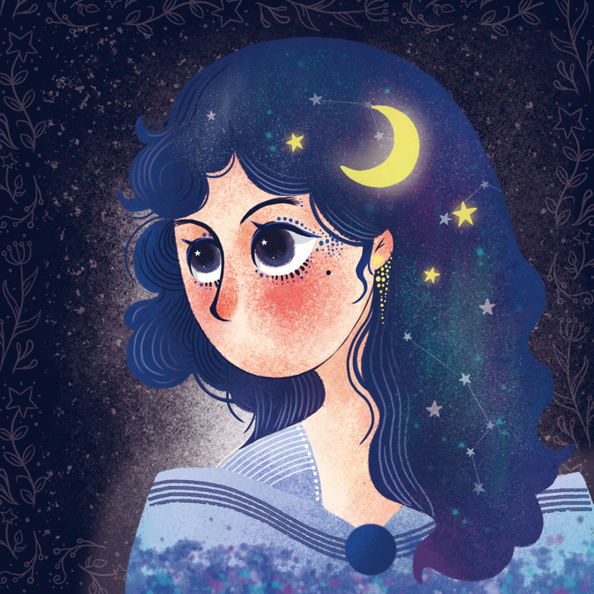 披星戴月 - 帅猪猪吖 - 原创作品 - 视觉中国(shijueme)