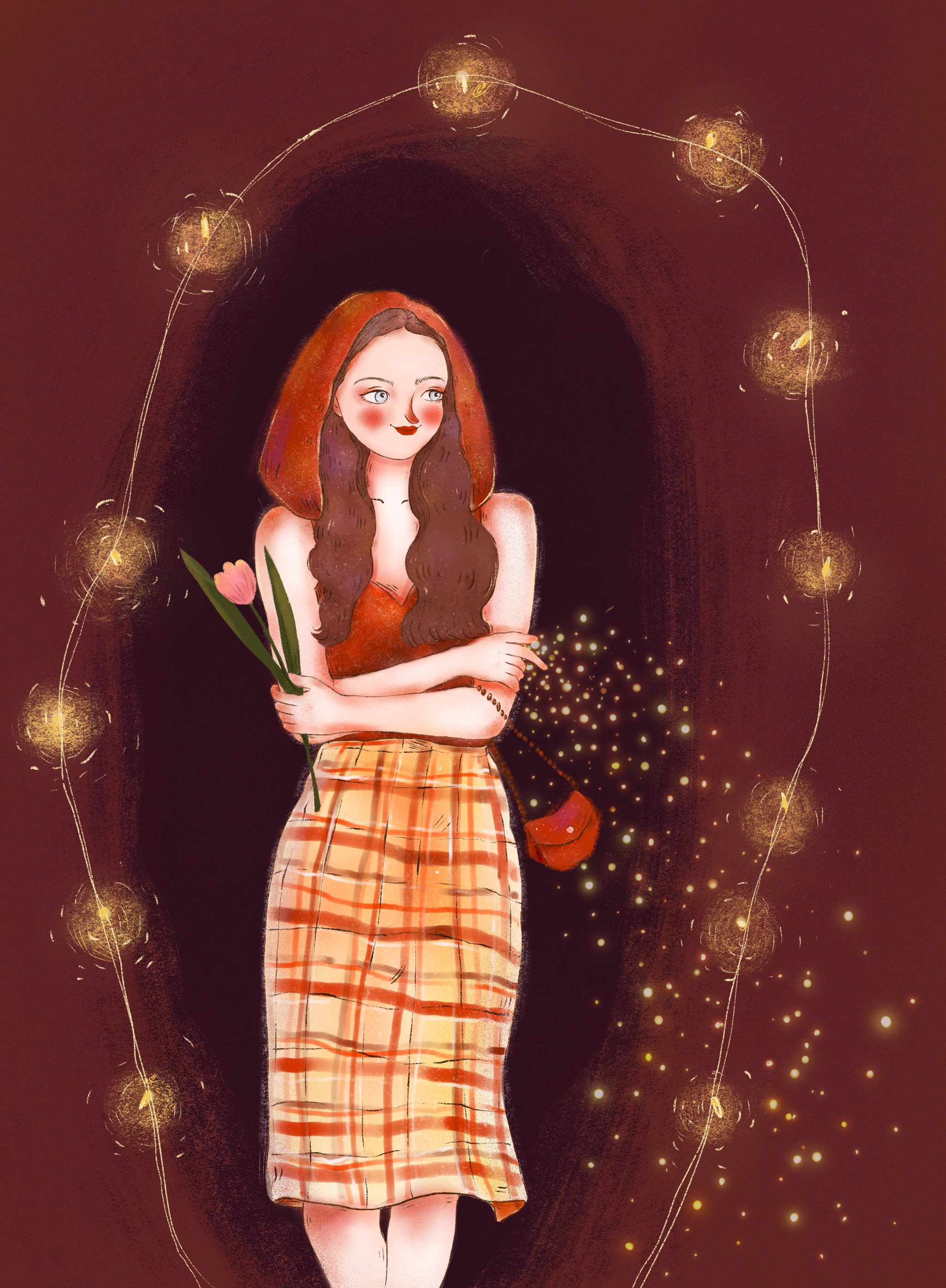 幸运女孩 - 午安吾安 - 原创作品 - 视觉中国(shijueme)