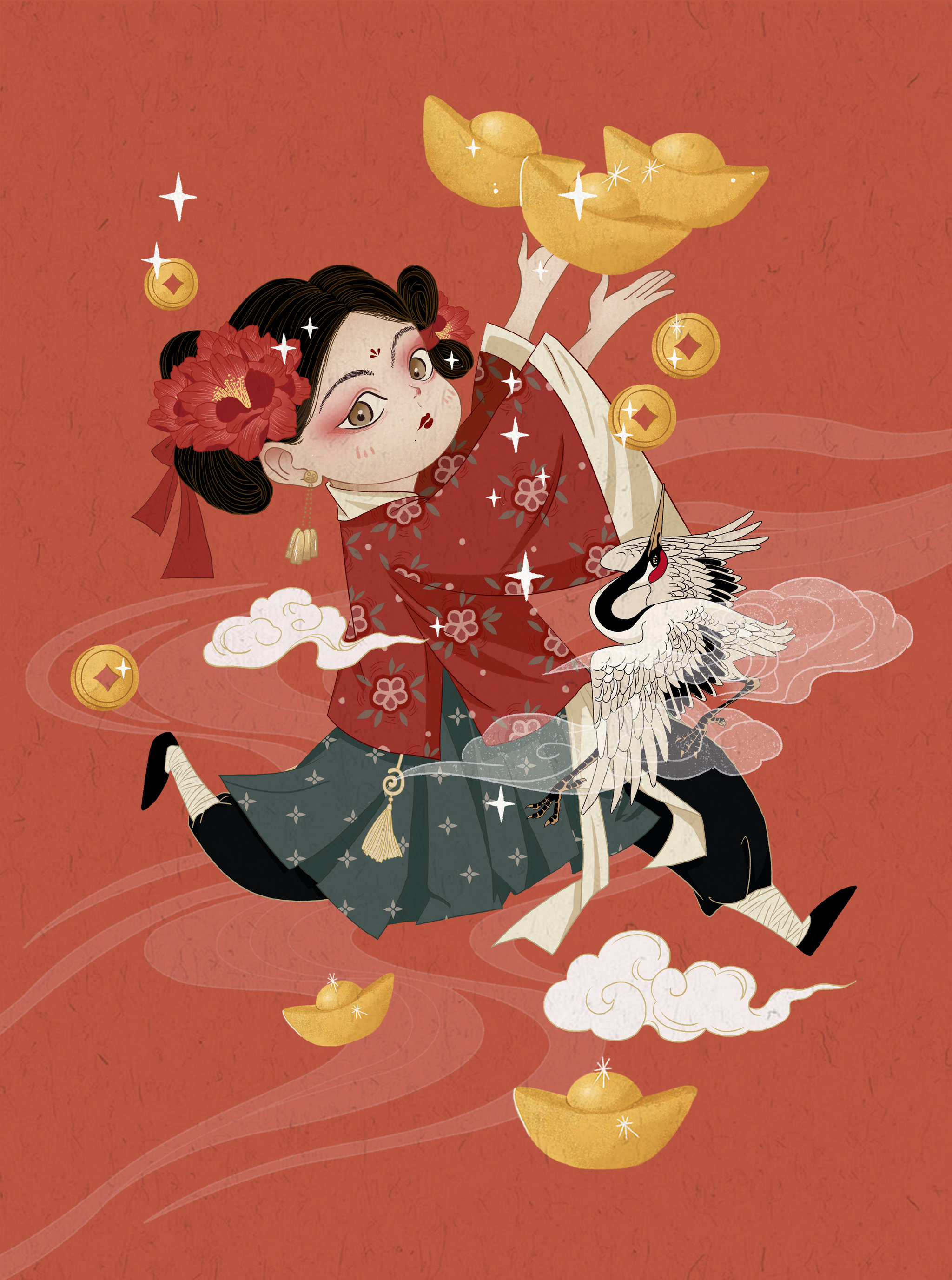 暴富 插画  - 商业插画 |   上传时间: 2021-02-22 12:04 为ta点赞