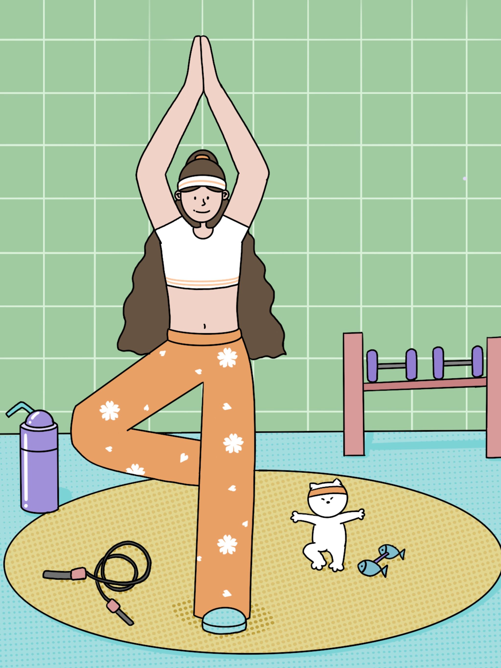 运动减肥进行时