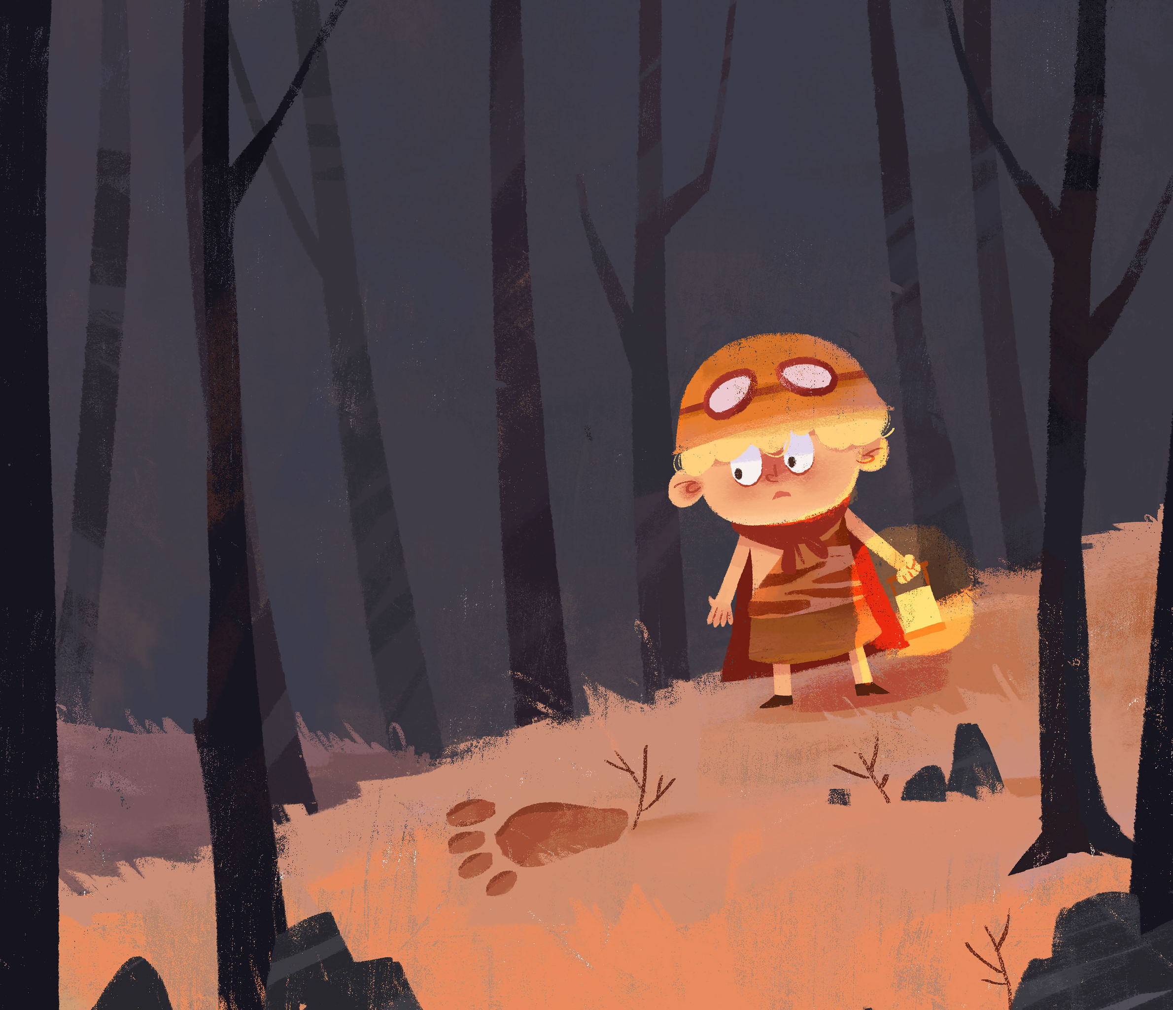 《原始人奇游记》系列插画