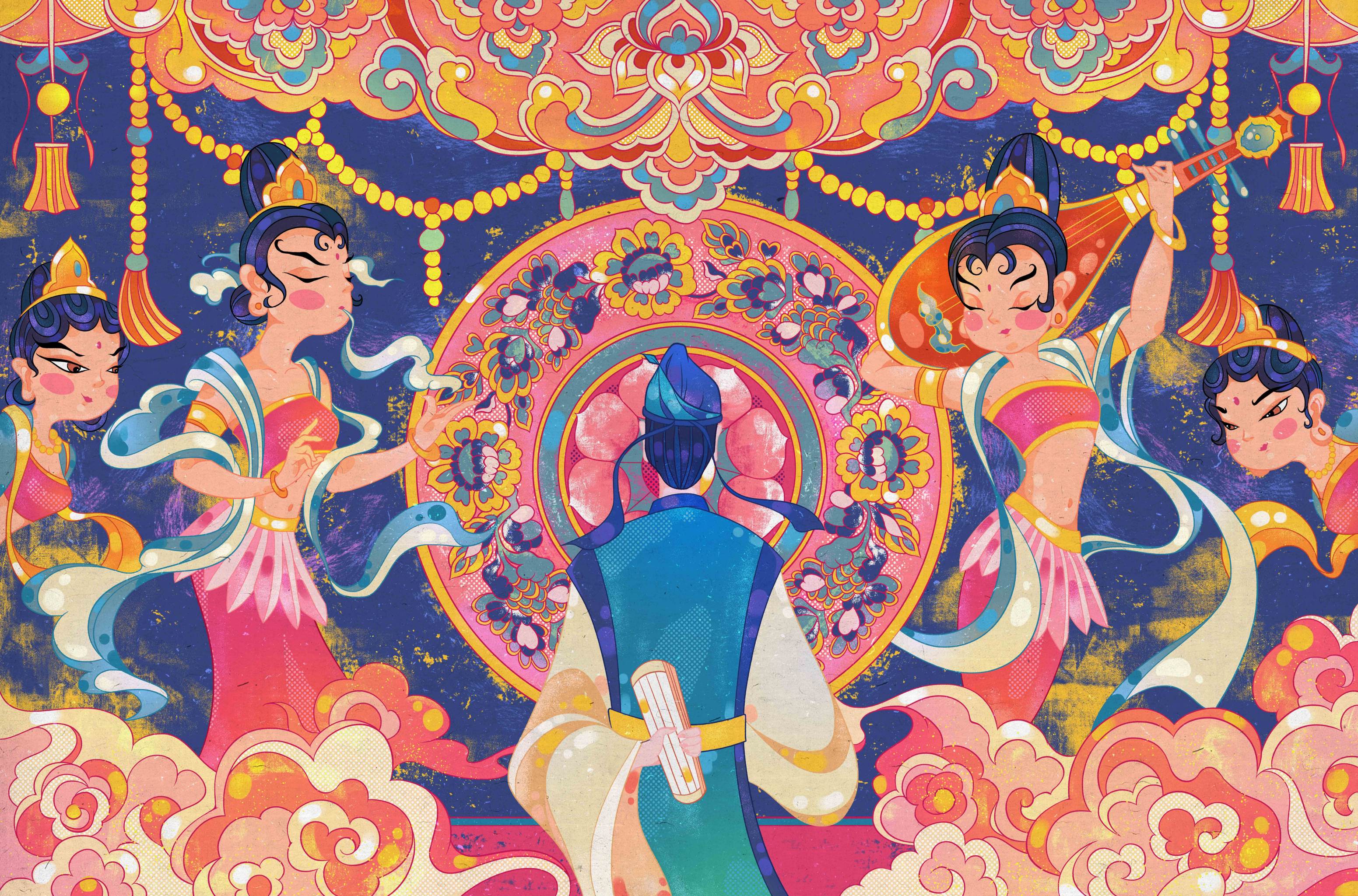 壁画画壁 - 雁十四 - 原创作品 - 视觉中国(shijueme)