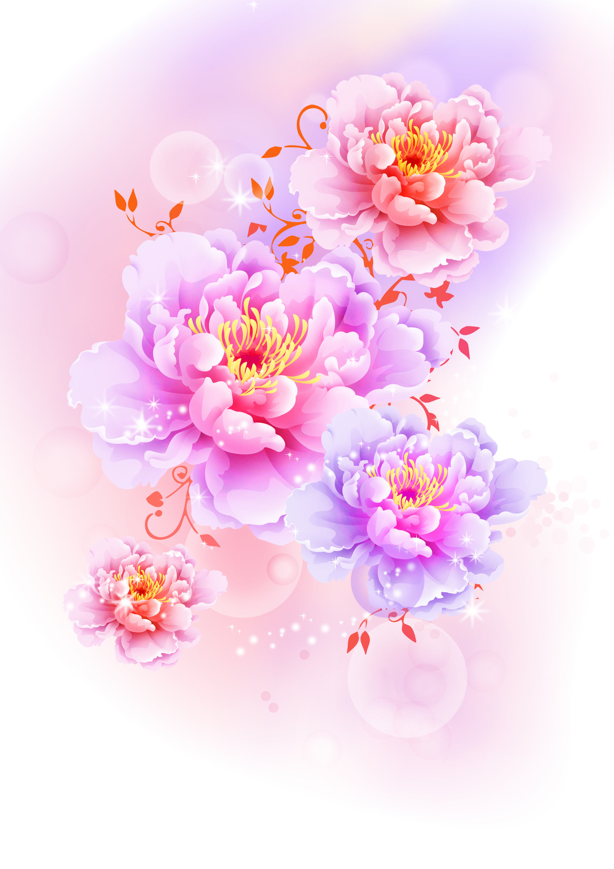 牡丹花素材 - 张_zhang - 原创作品 - 视觉中国(爱视觉)