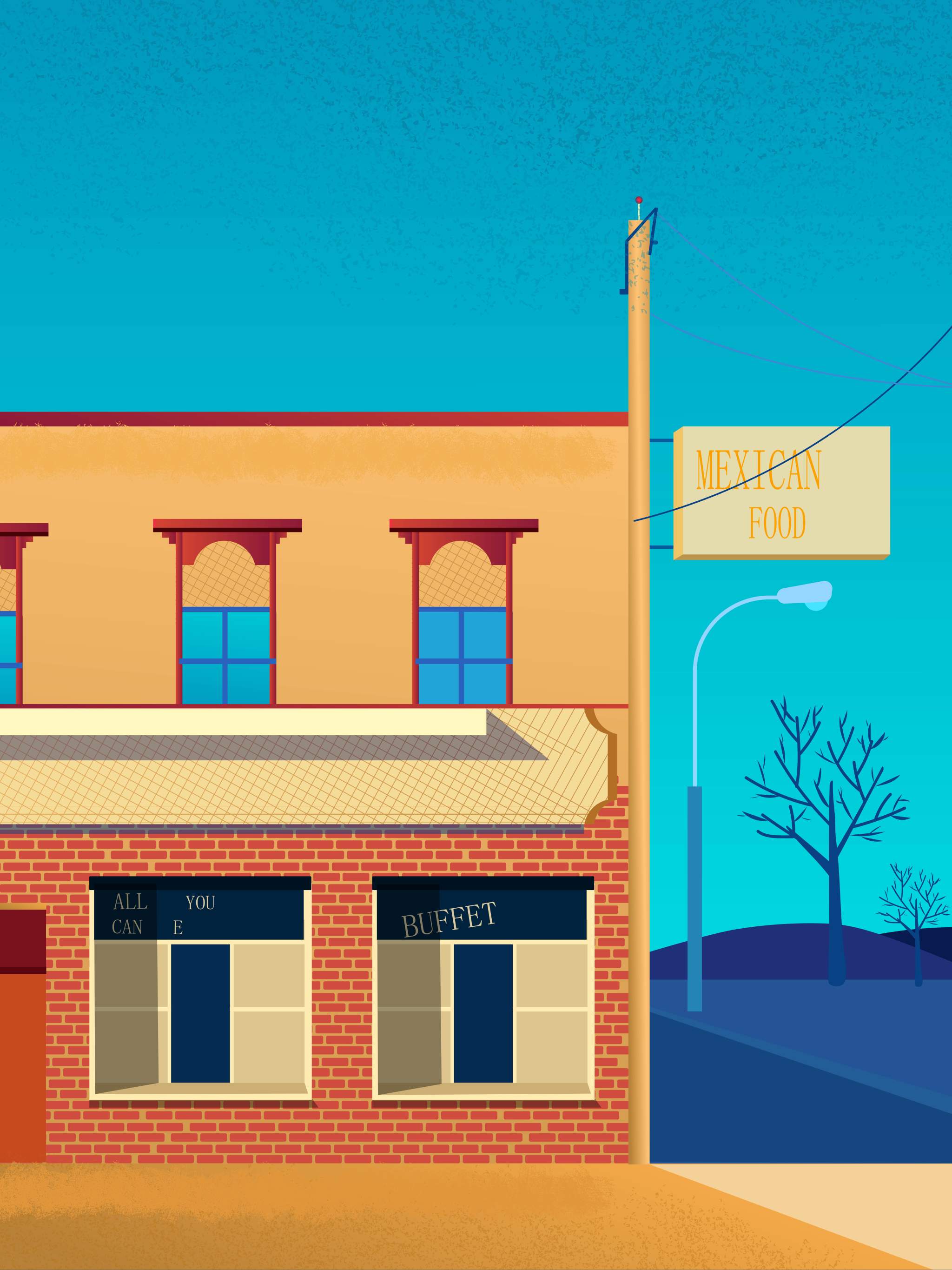 房子- 莹莹的插画 - 原创作品 - 视觉中国(shijueme)