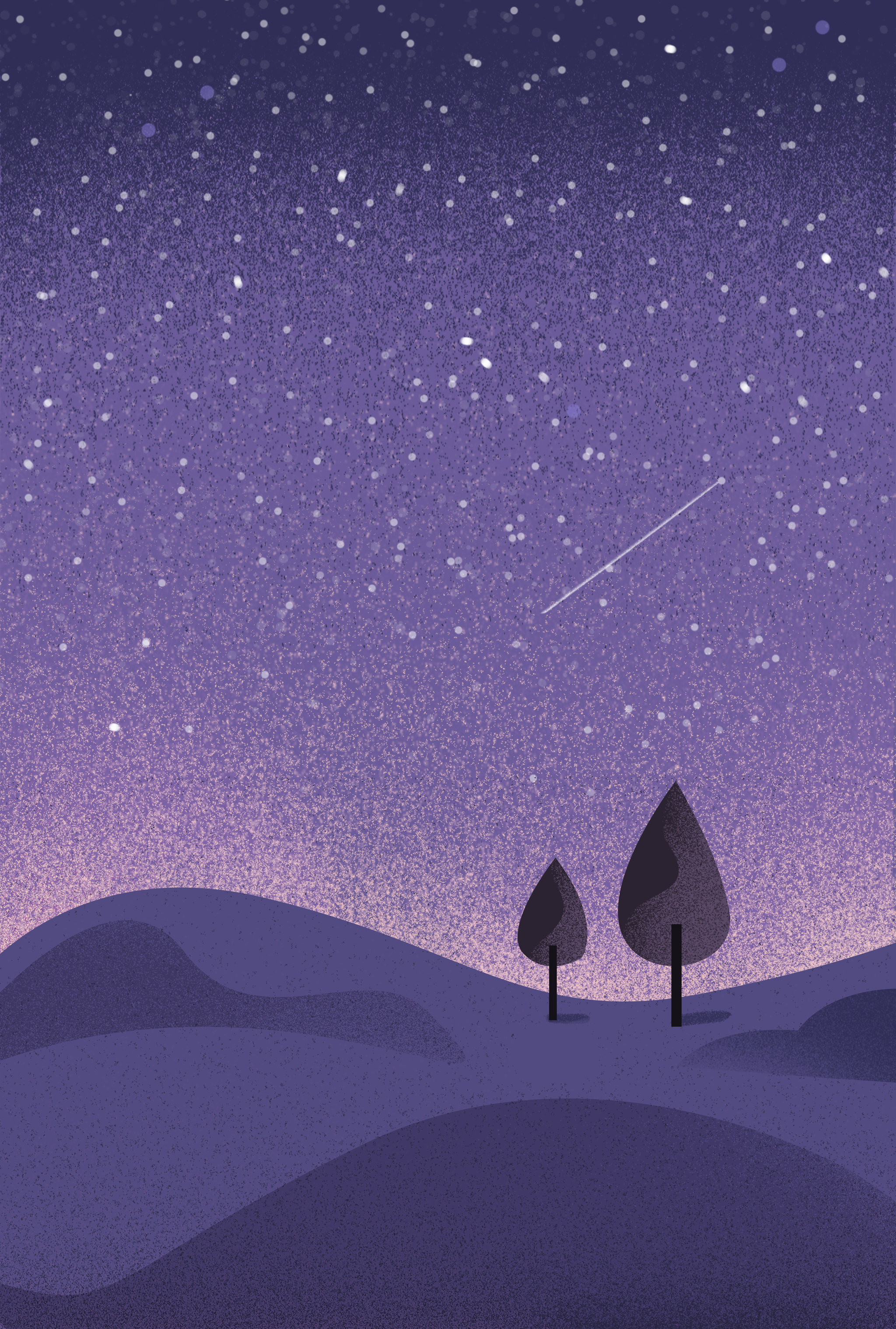 夜空- 哈哈 - 原创作品 - 视觉中国(shijueme)