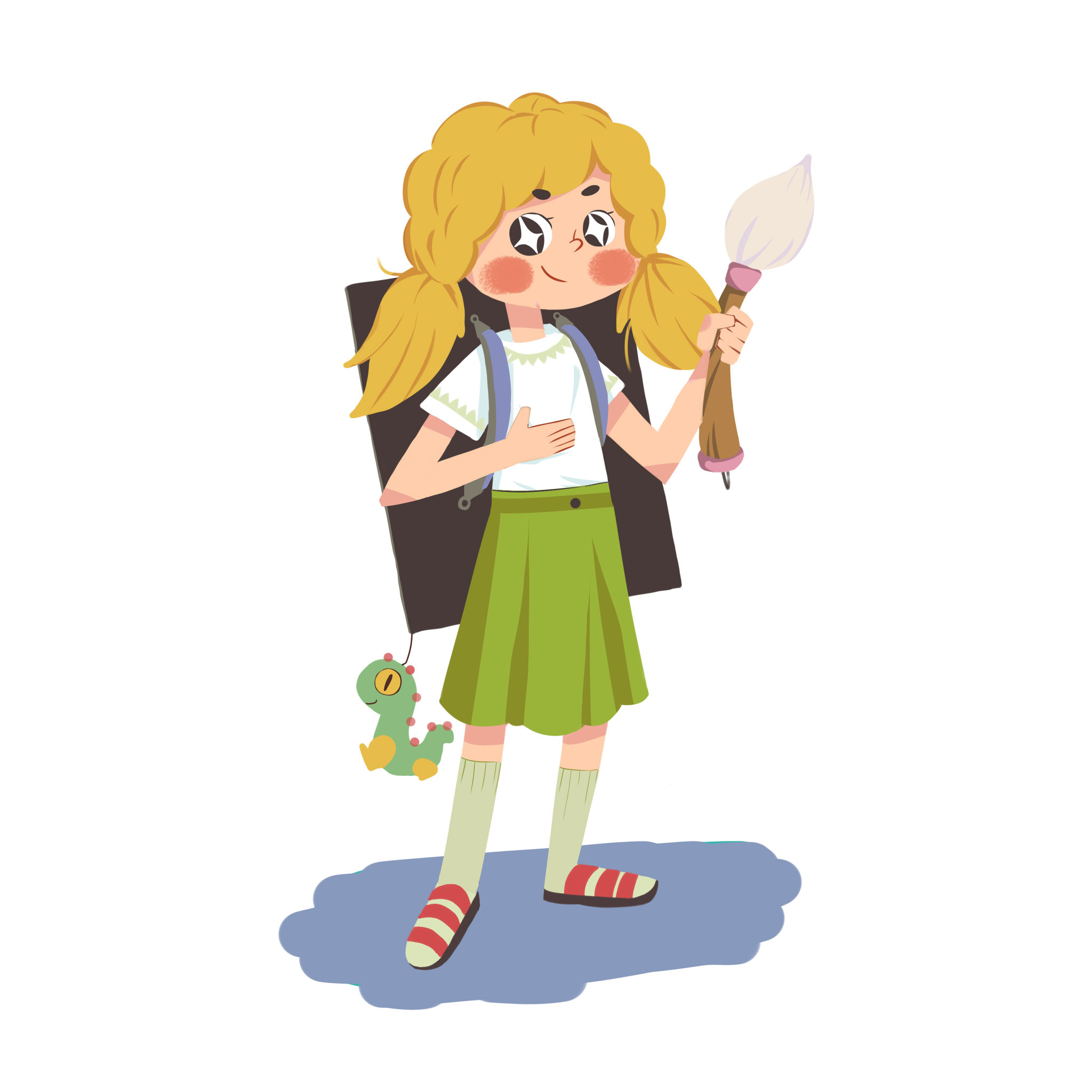 画画的小女孩 - 153****9431 - 原创作品 - 视觉中国(shijueme)