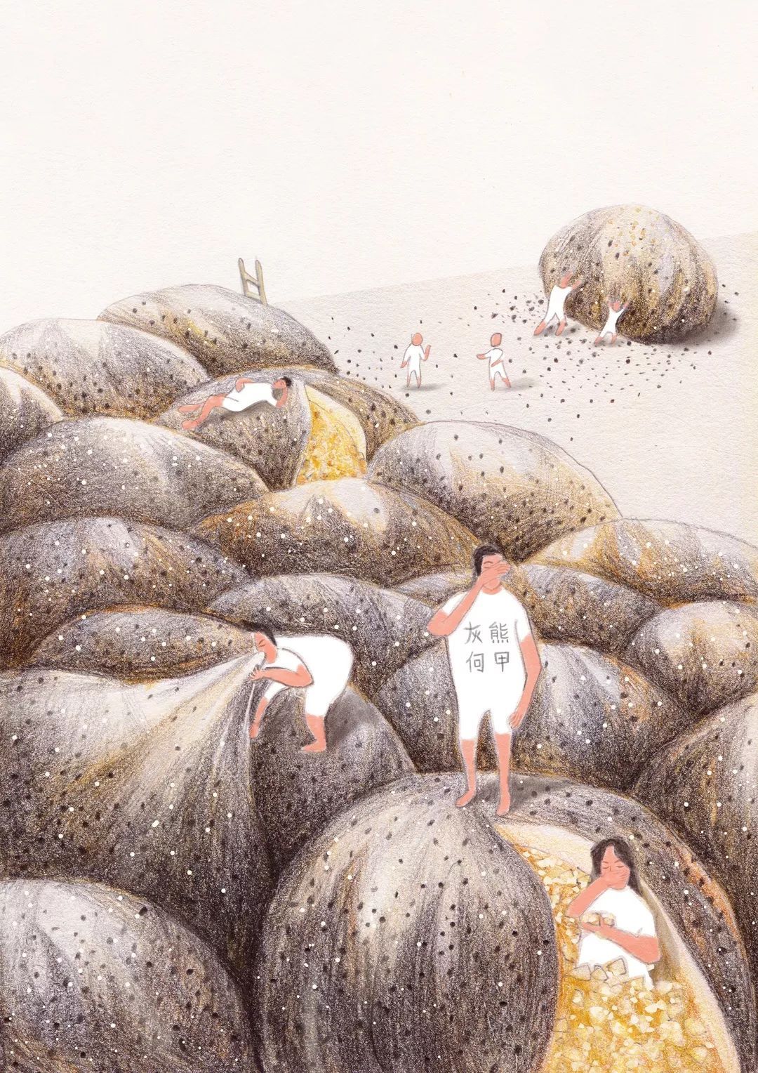 插画师的猎奇生活,让人想把每张都做成壁纸!