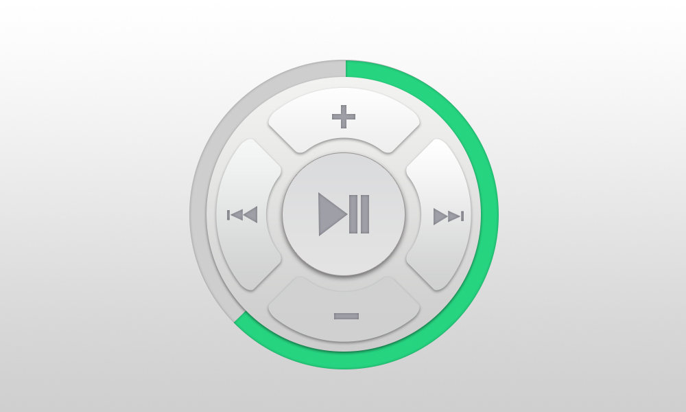 播放按钮ui临摹练习