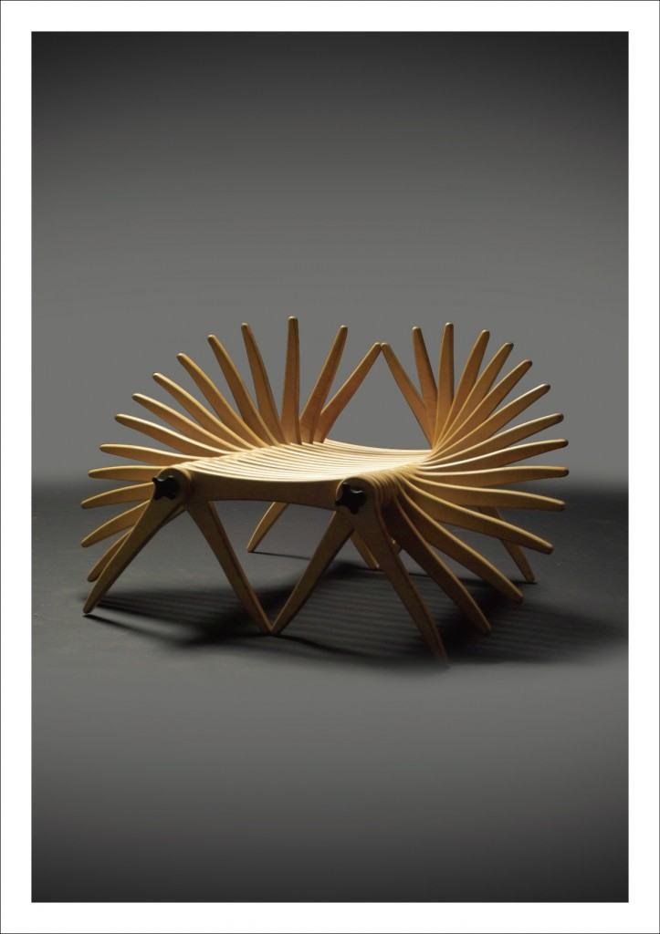 孔雀椅 侯正光作品